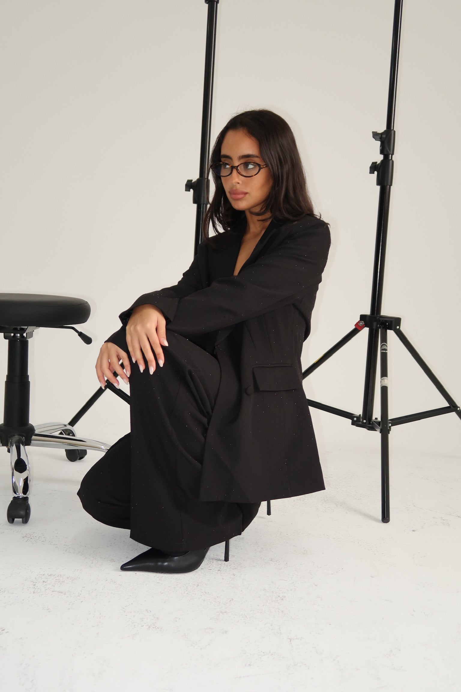 SET NOIR - Blazer + Pantalon