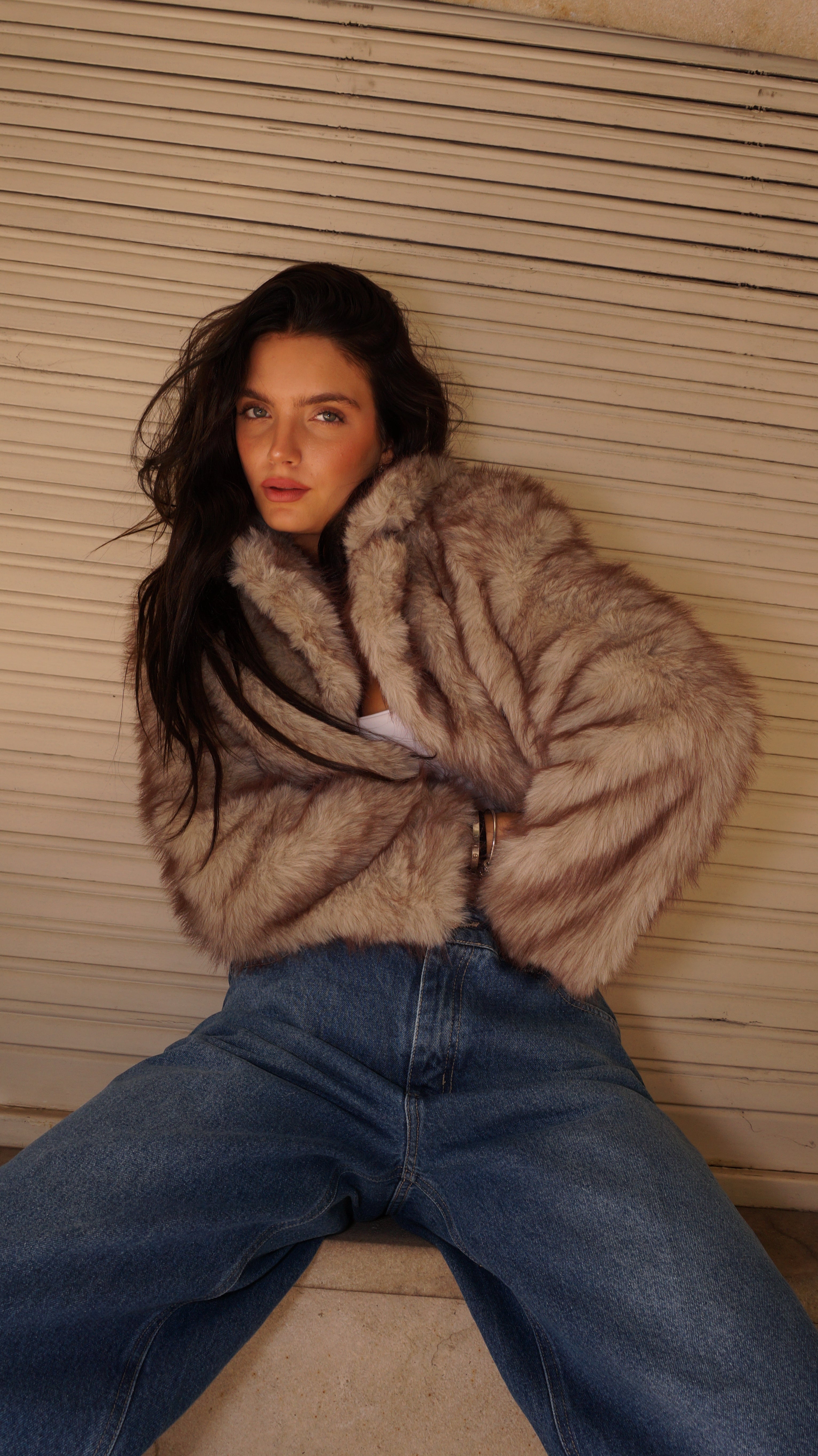 CHAQUETA COZZY VISÓN