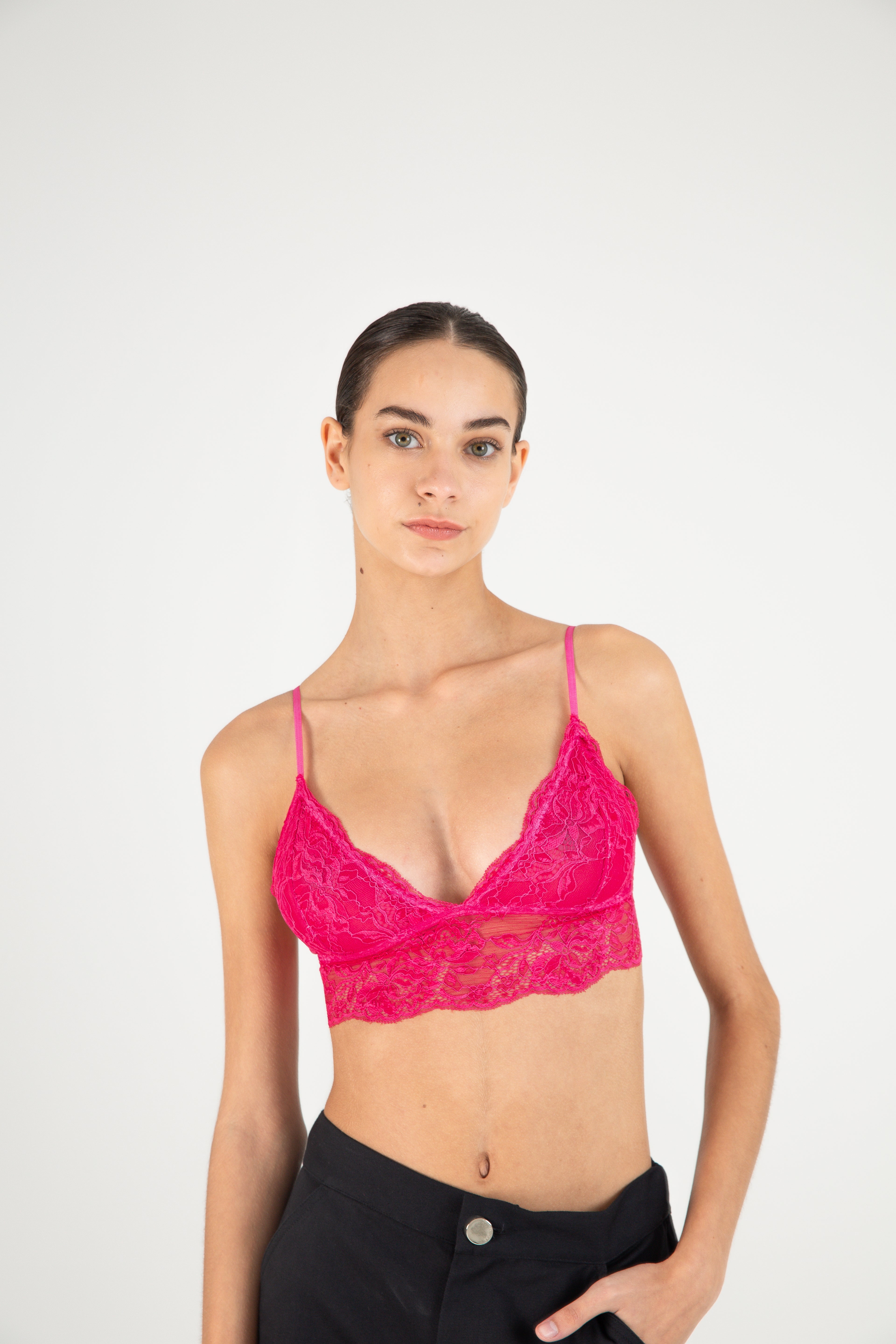 TOP SABRINA FUCSIA