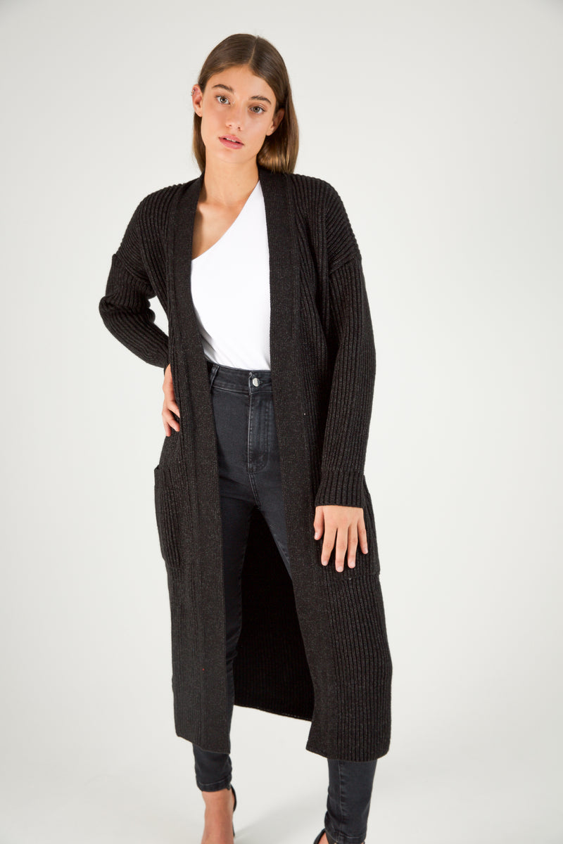 CARDIGAN ROME NEGRO