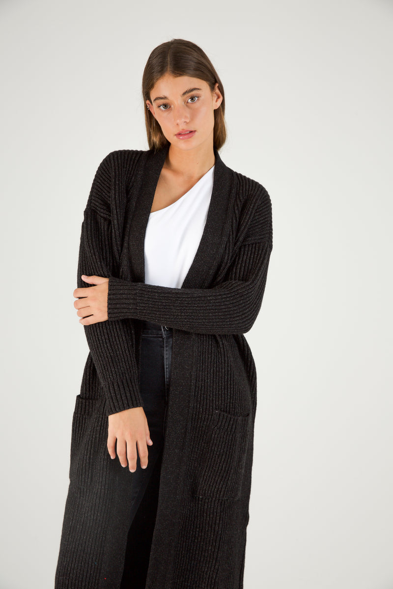 CARDIGAN ROME NEGRO