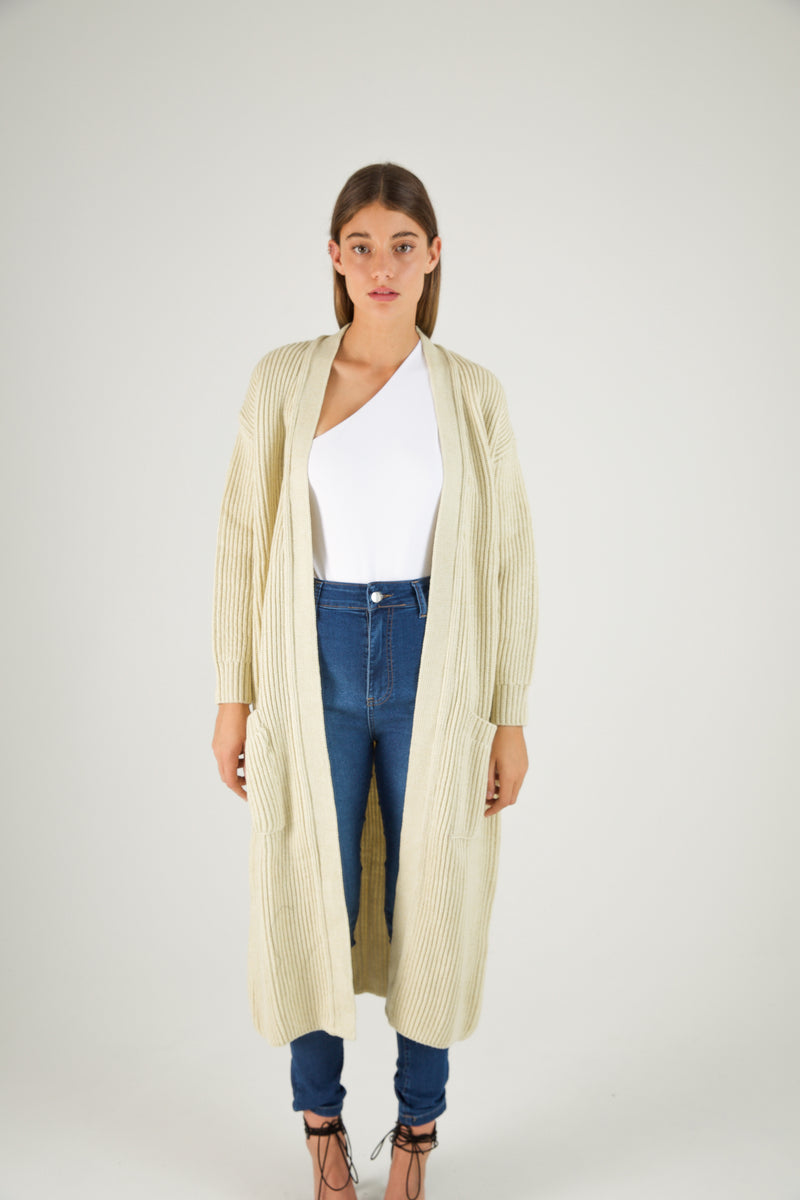 CARDIGAN ROME CAMEL