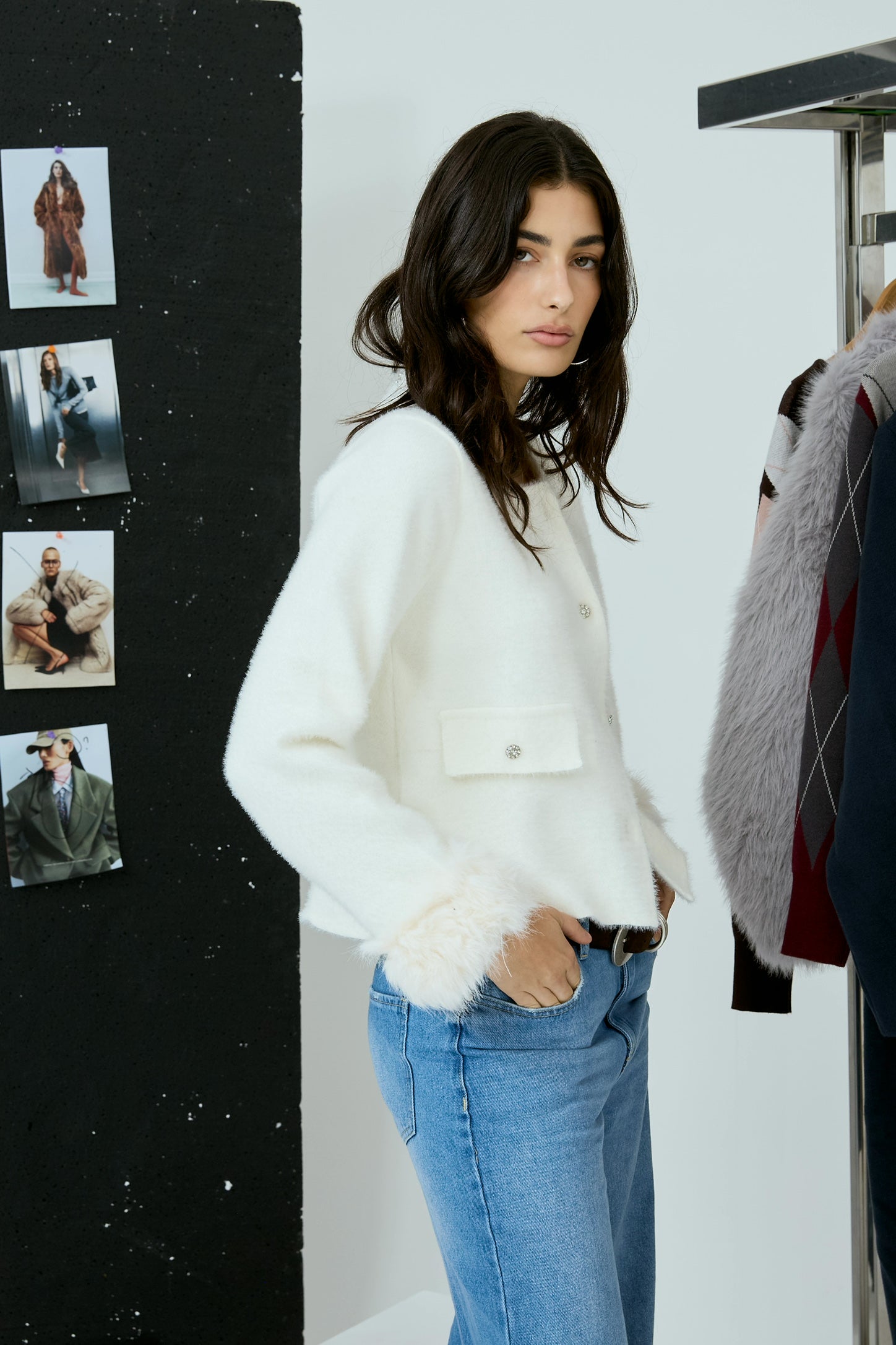 CARDIGAN CAMIL BLANCO