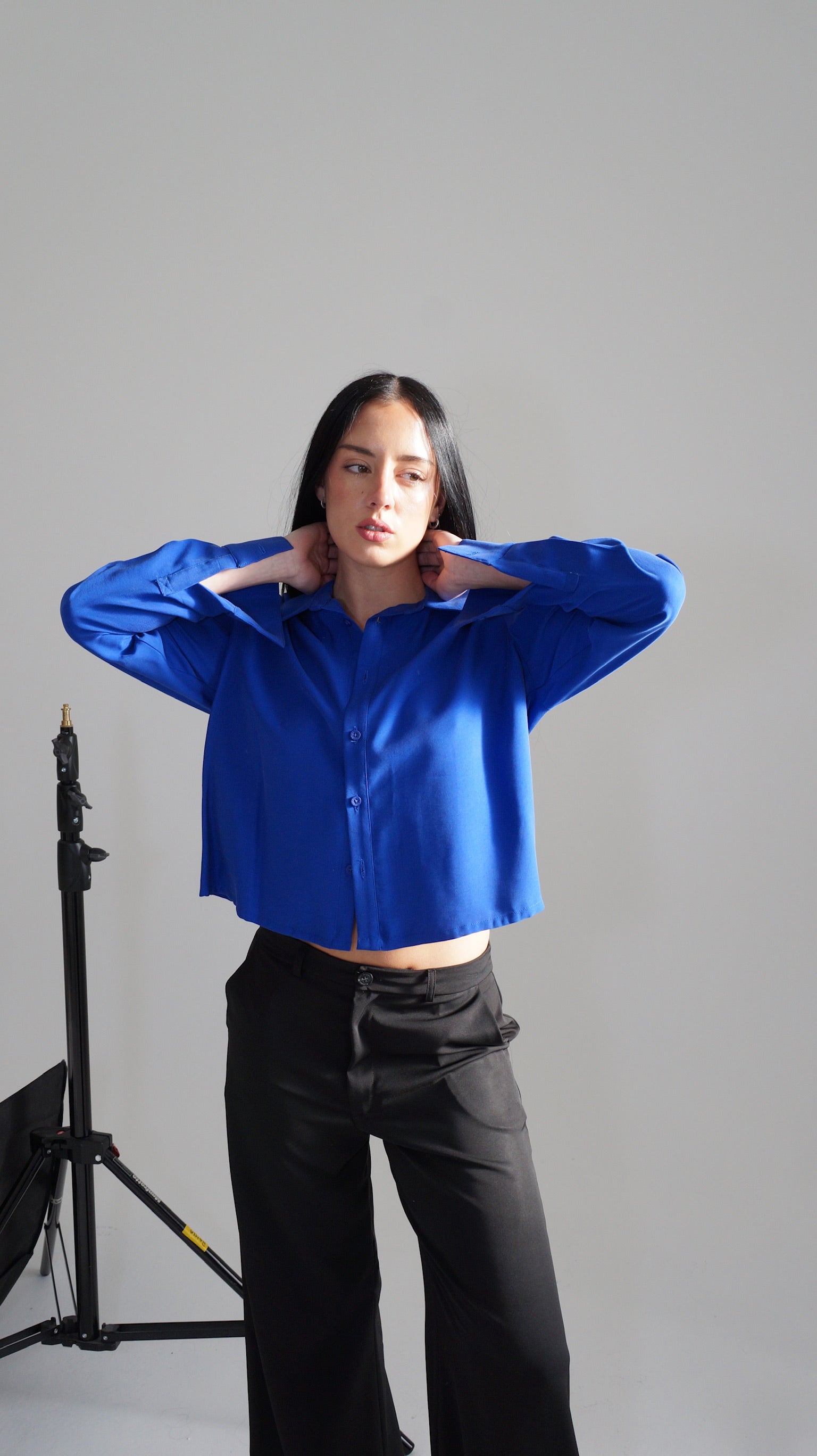CAMISA MAEVE AZUL