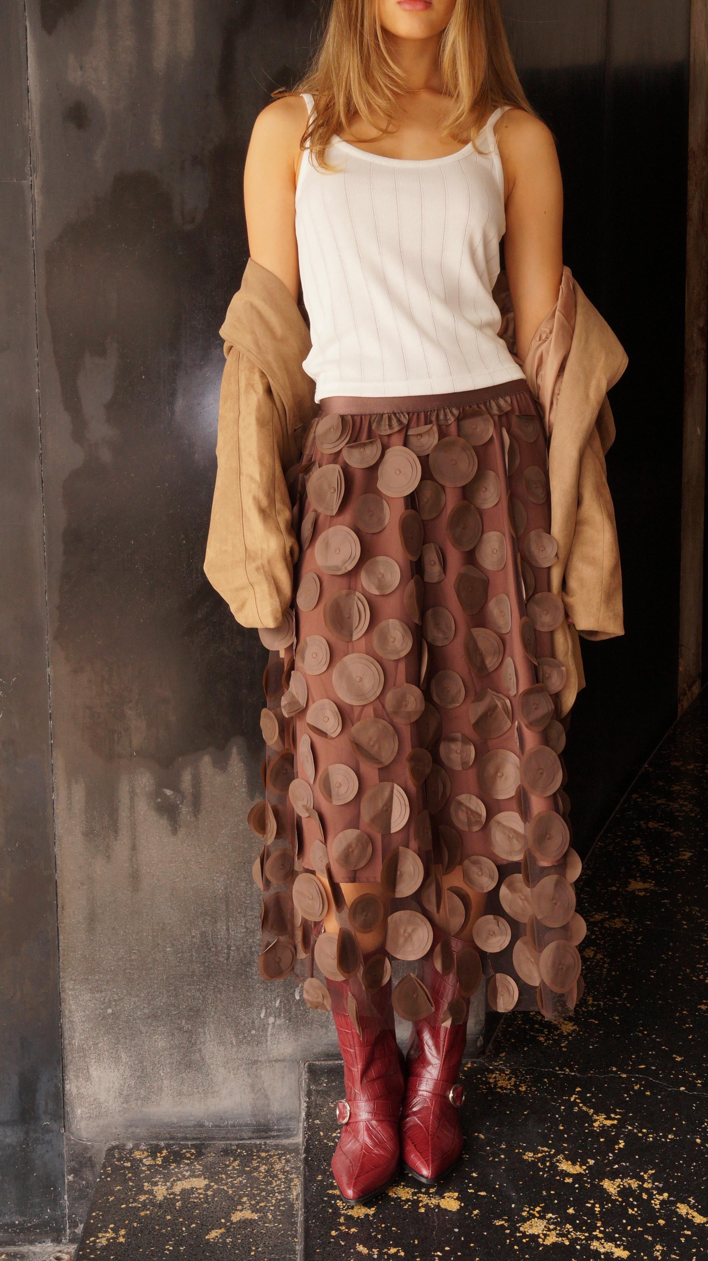 POLLERA BROWN