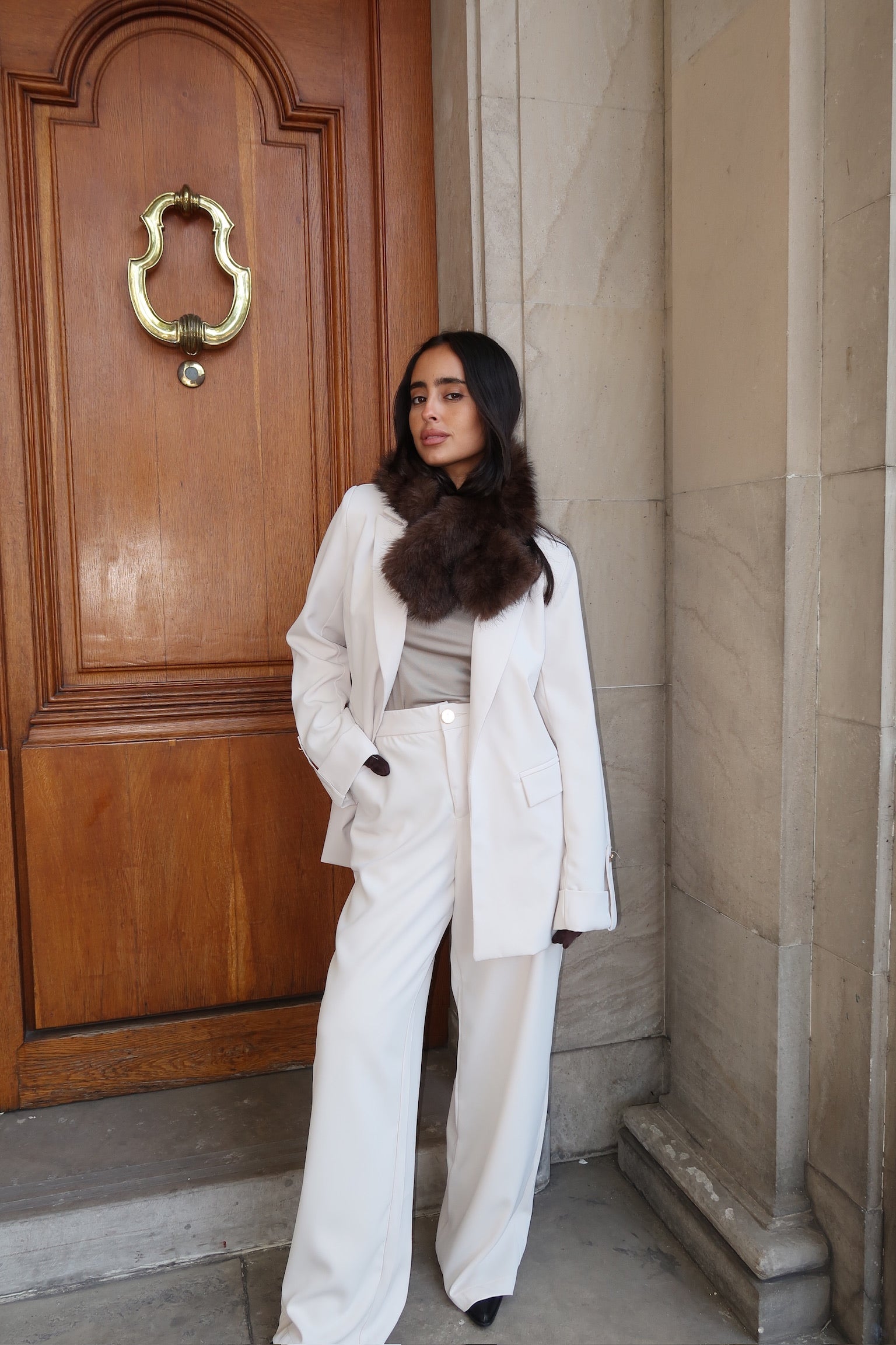 SET BLANC - Blazer + Pantalon