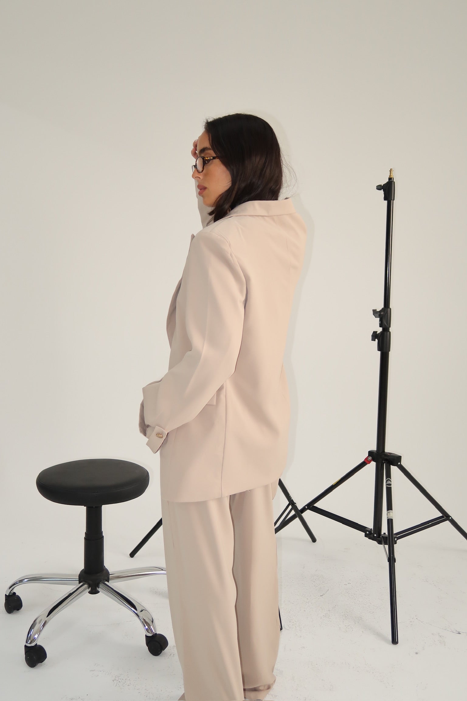 SET BLANC - Blazer + Pantalon