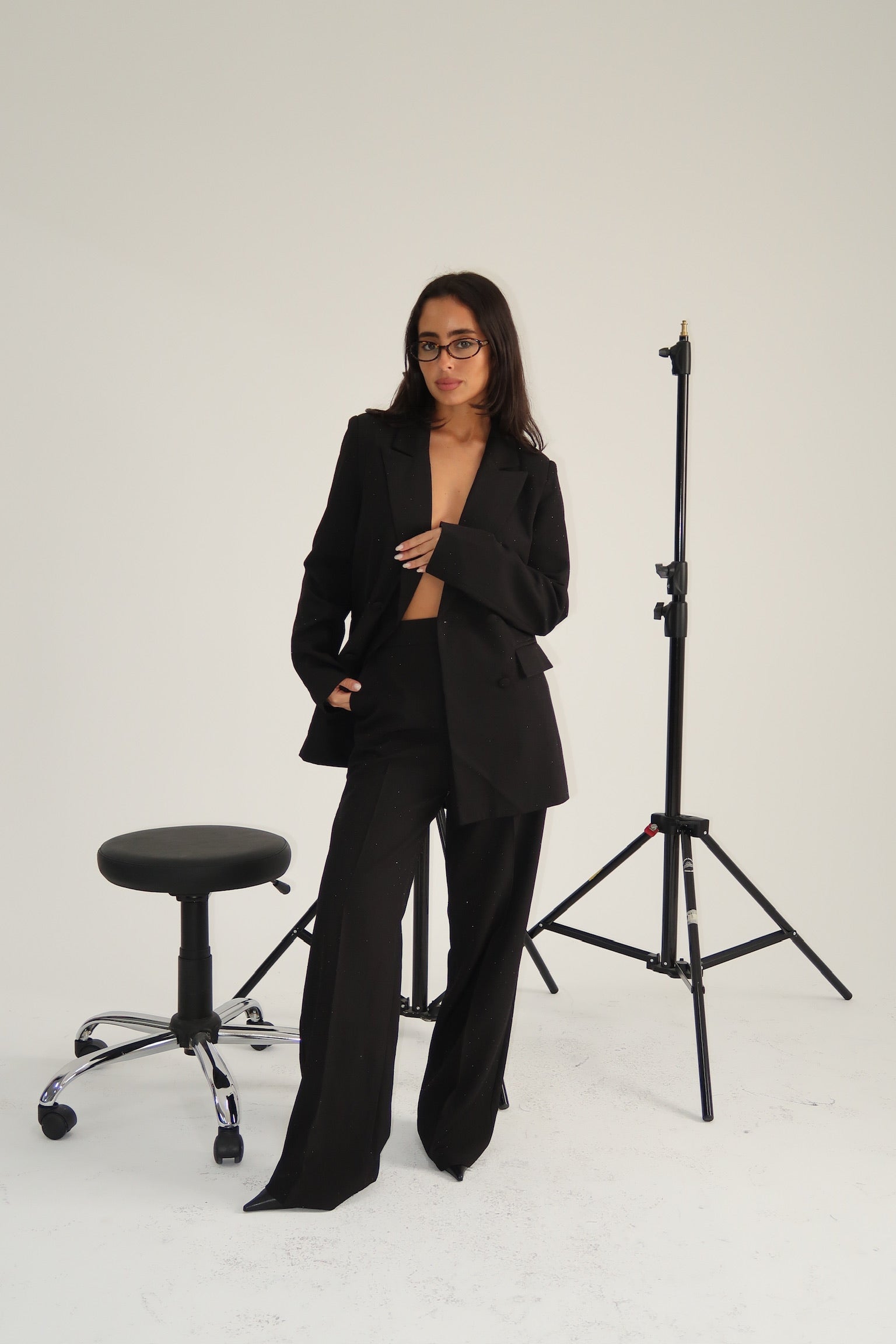 SET NOIR - Blazer + Pantalon