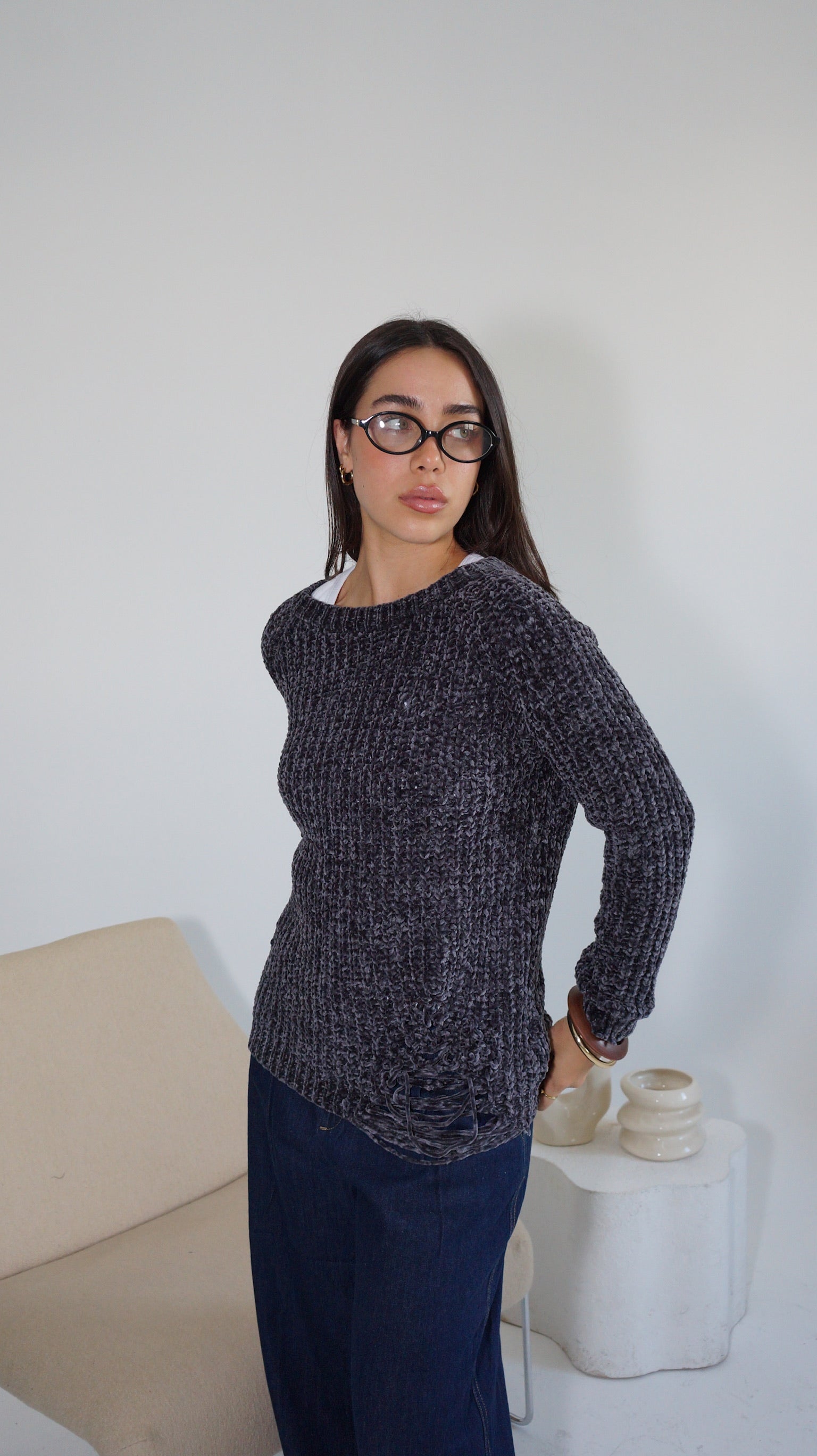 SWEATER DOBBY
