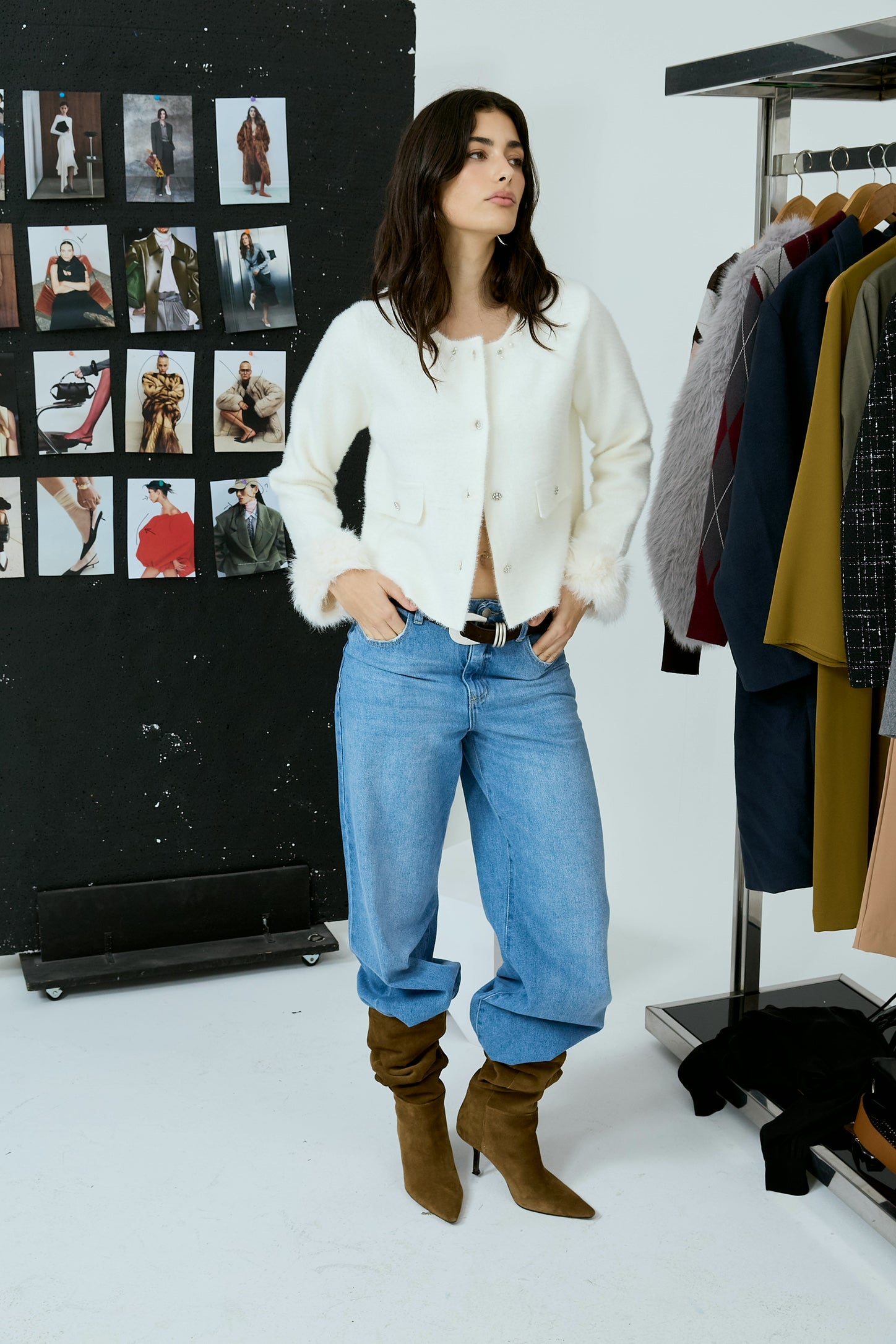 CARDIGAN CAMIL BLANCO