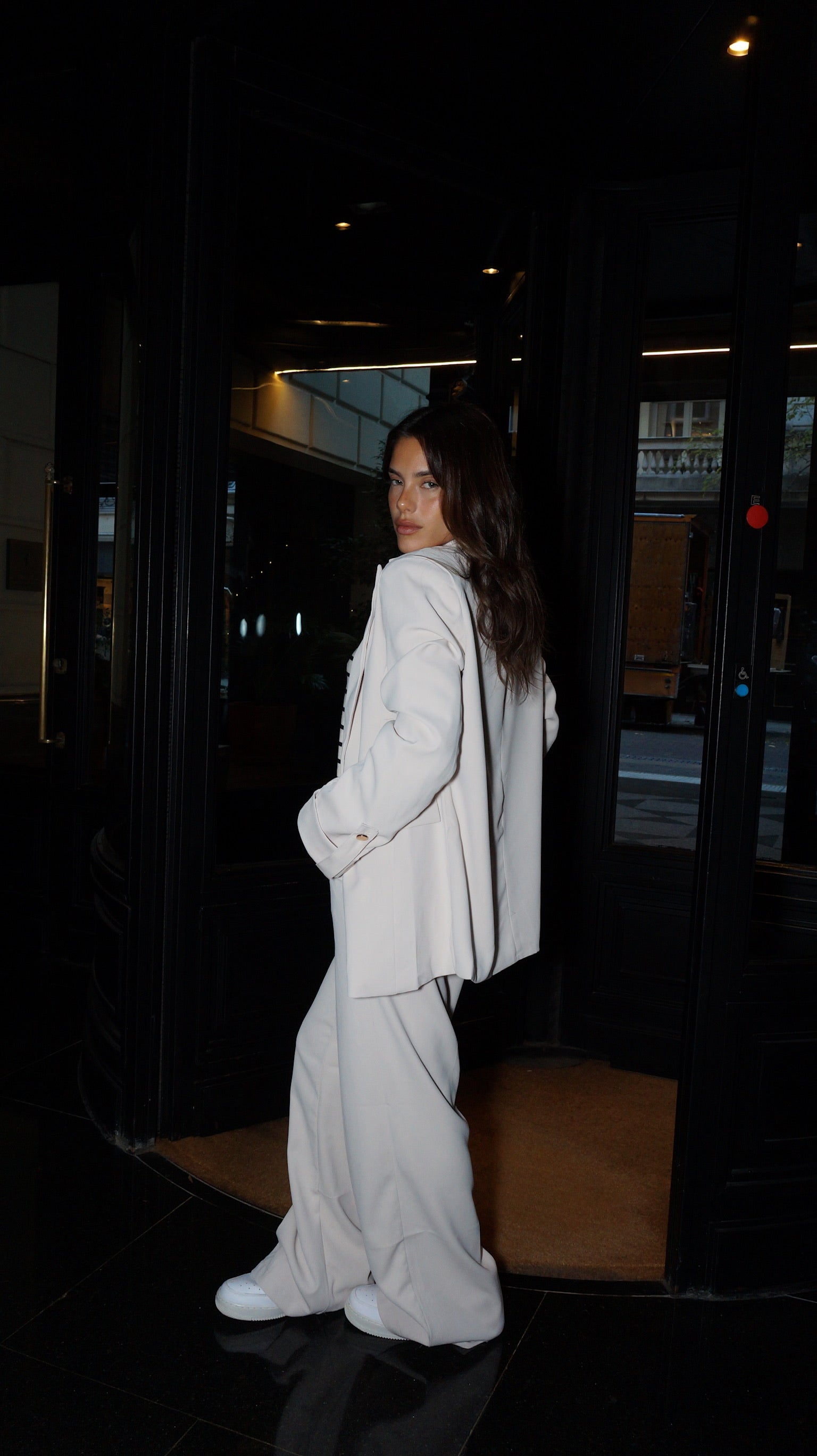 SET BLANC - Blazer + Pantalon