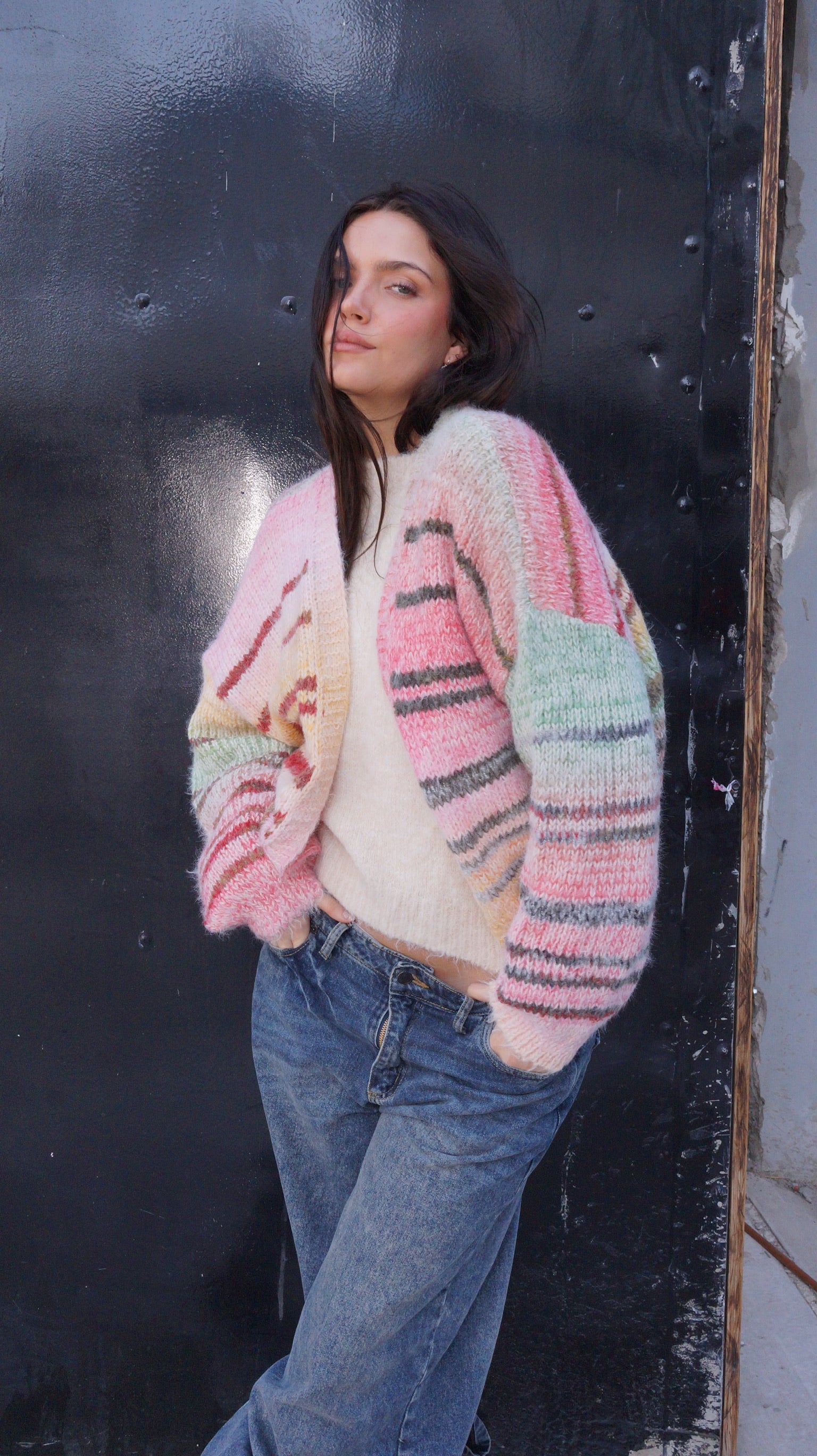 CARDIGAN RAINBOW
