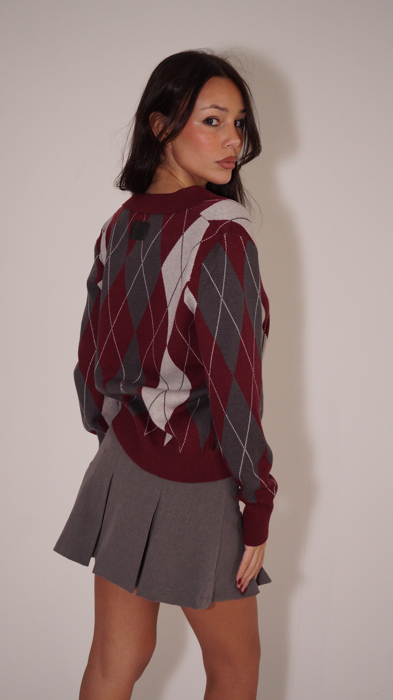 SWEATER CONI BORDO