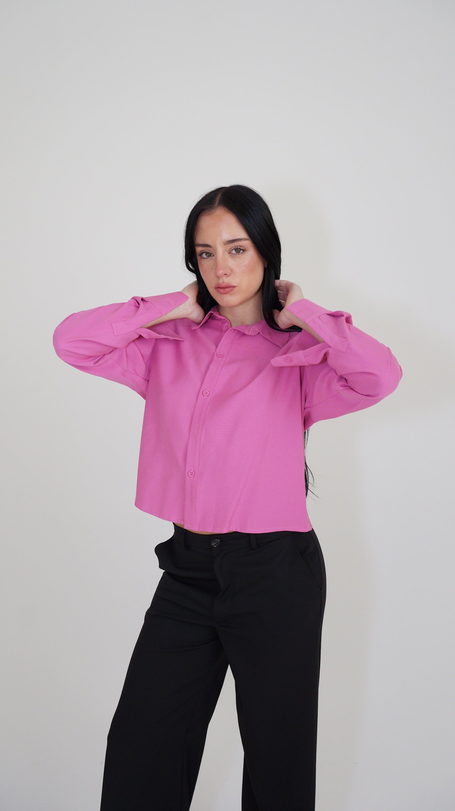 CAMISA MAEVE ROSA