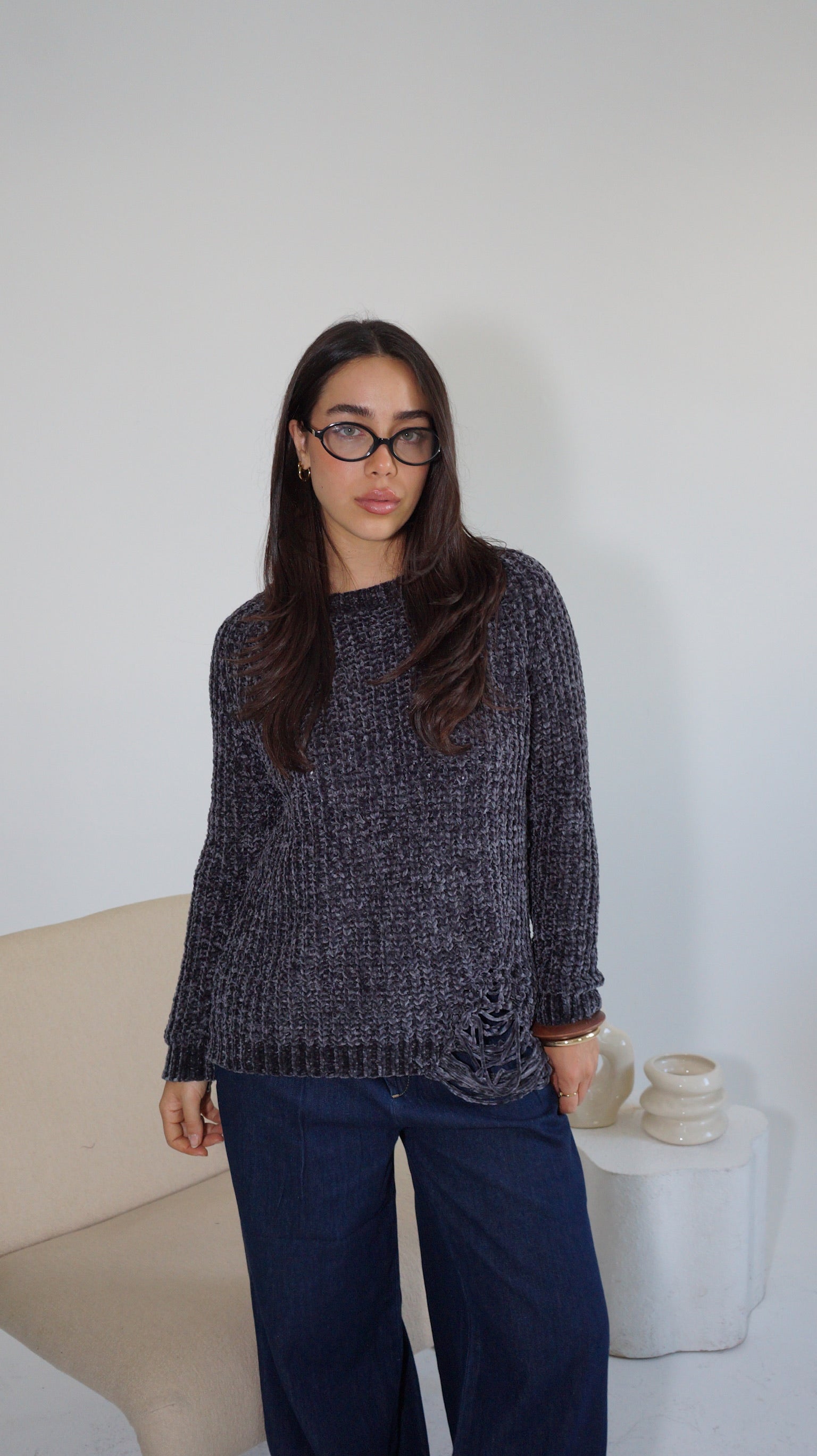 SWEATER DOBBY