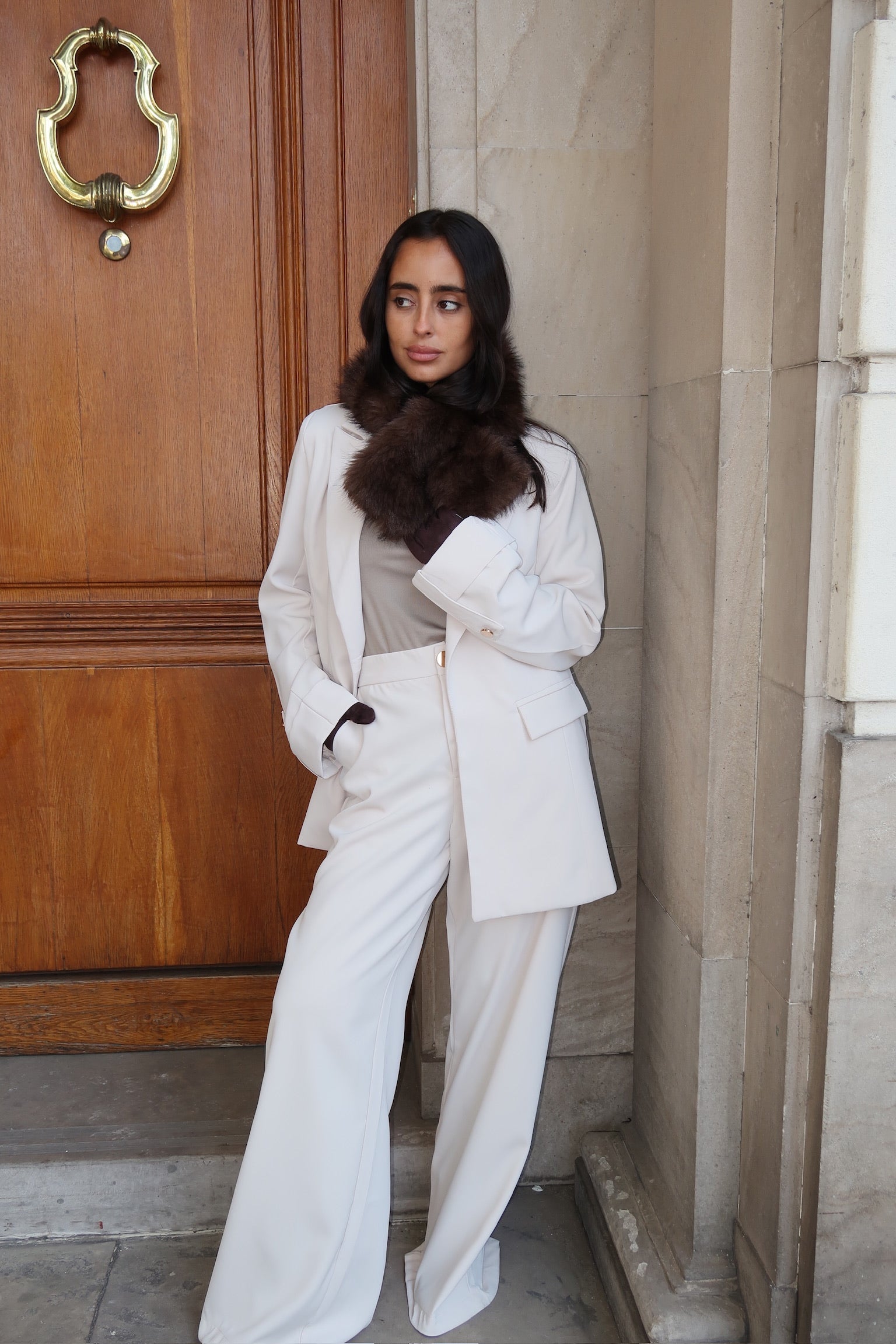 SET BLANC - Blazer + Pantalon