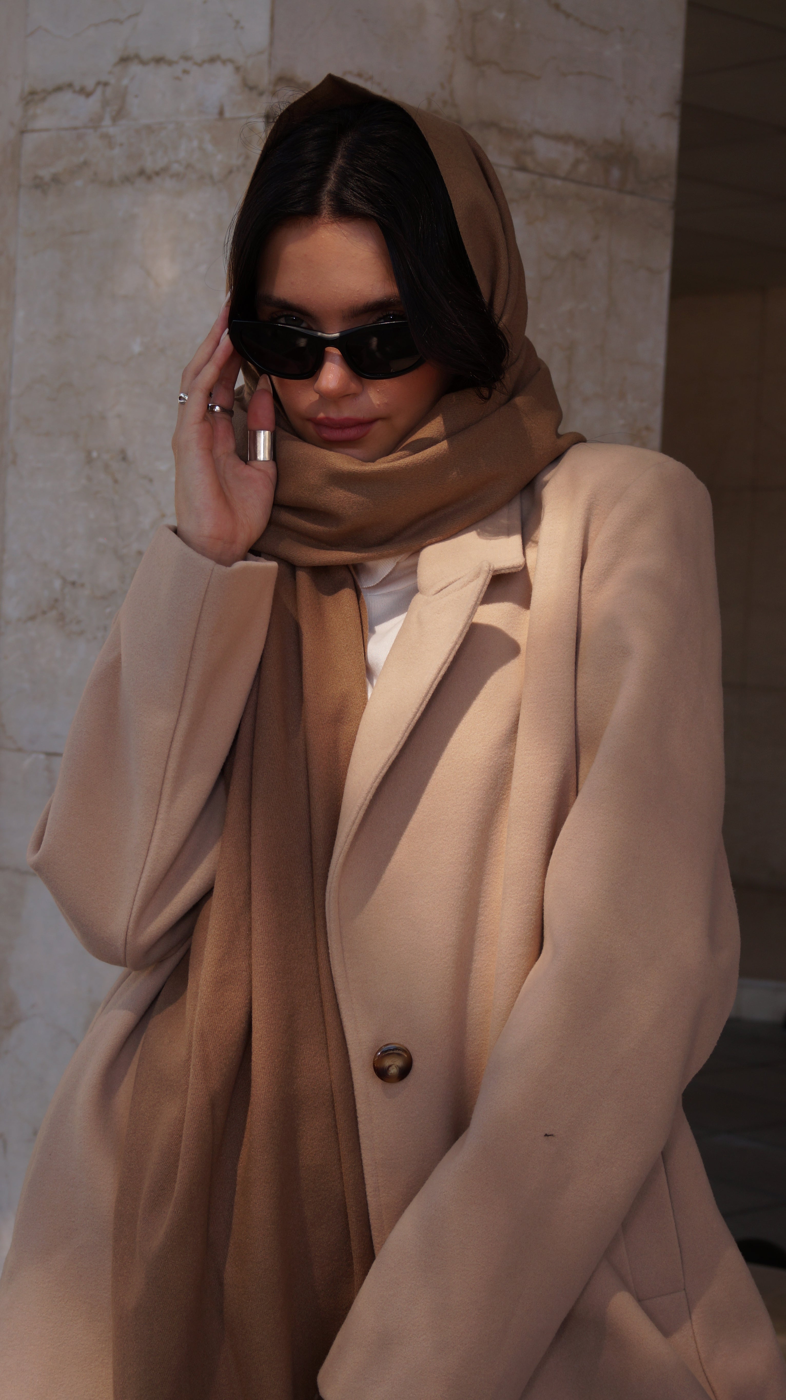 PASHMINA NATIVA MARRÓN