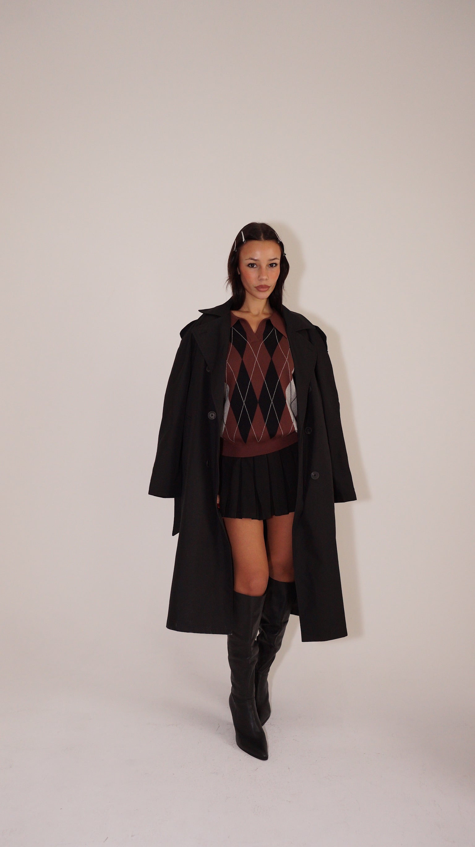 SWEATER CONI TERRACOTA