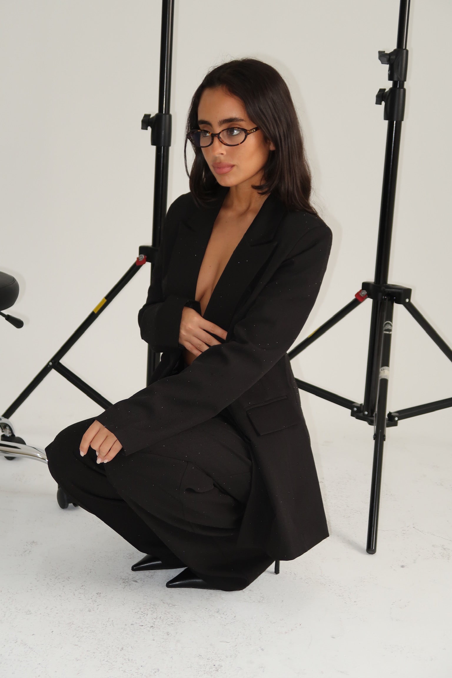 SET NOIR - Blazer + Pantalon