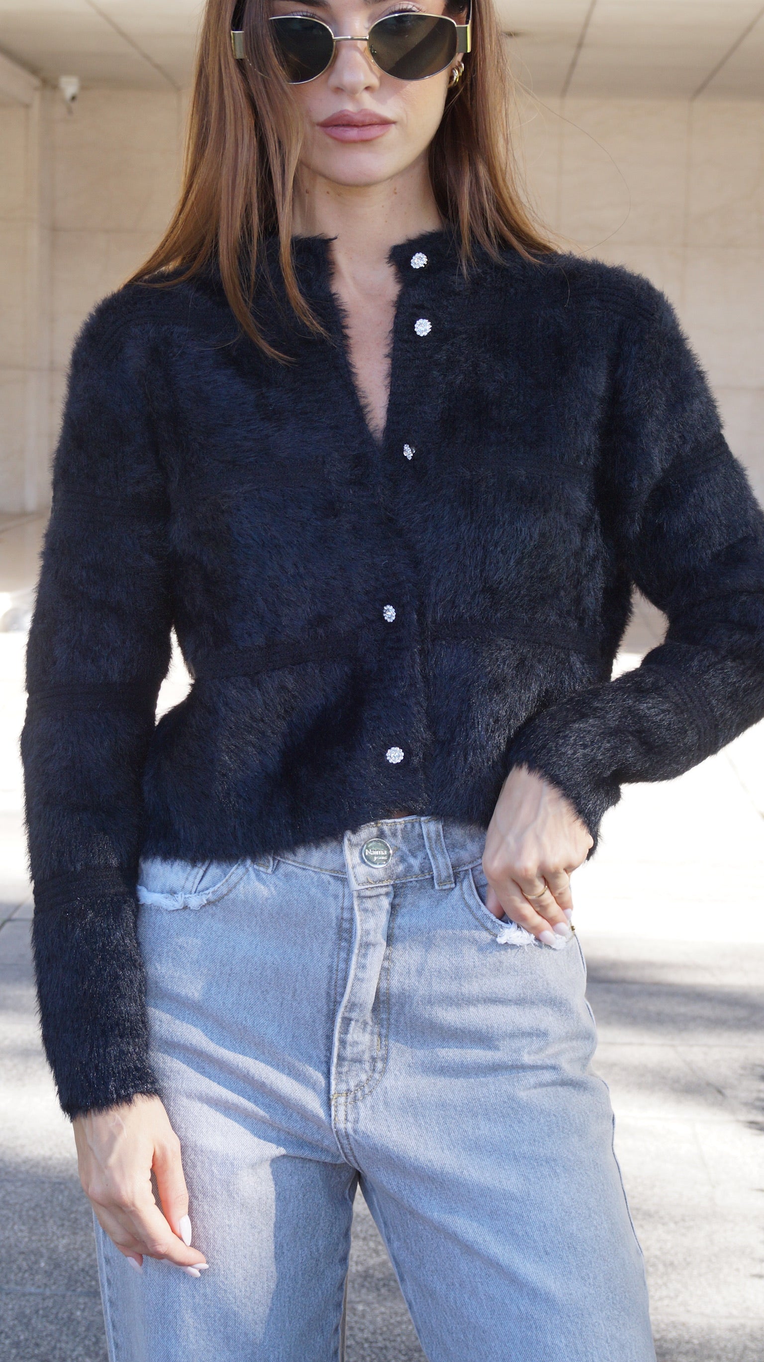 CARDIGAN HONEY