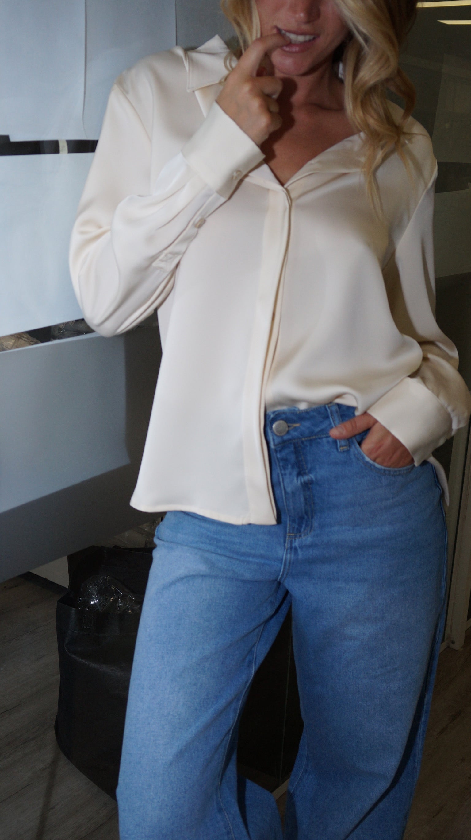 CAMISA AMY OFF WHITE