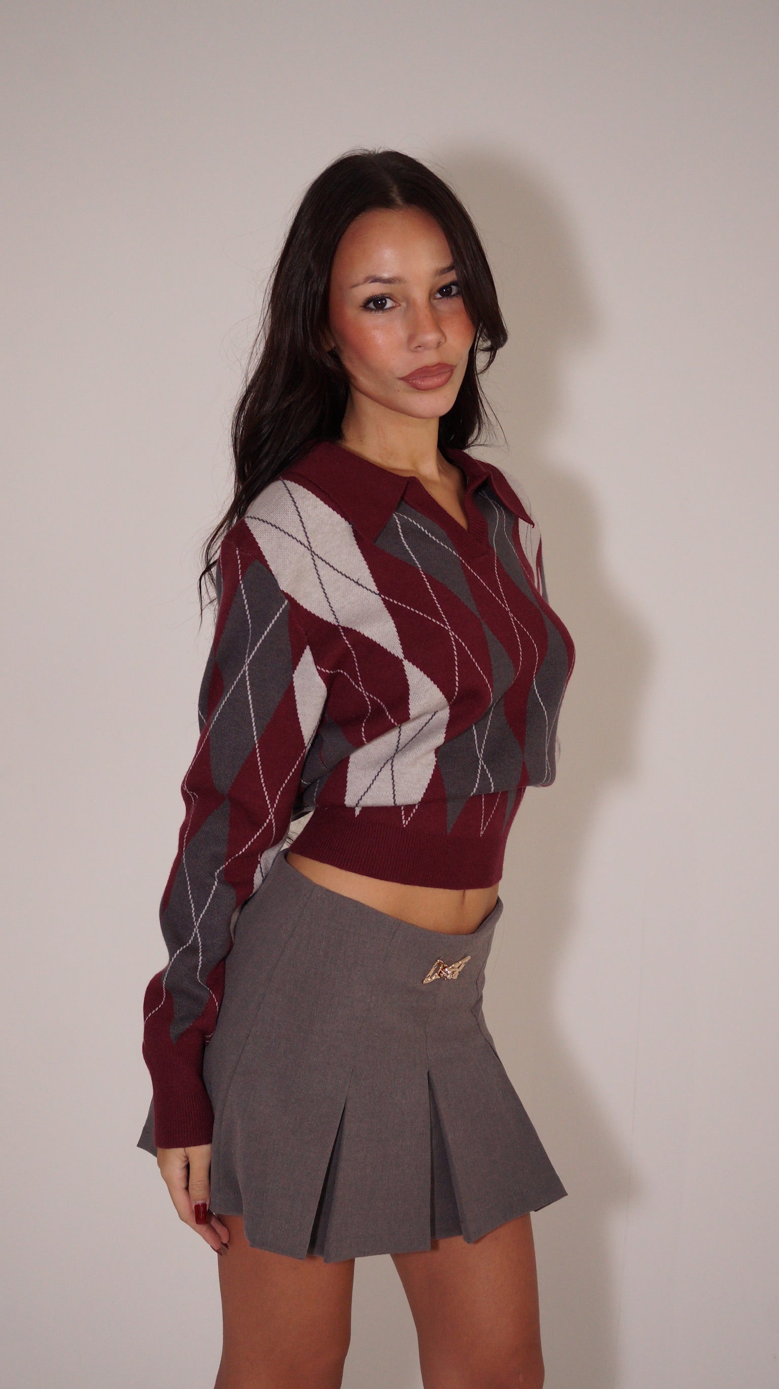 SWEATER CONI BORDO