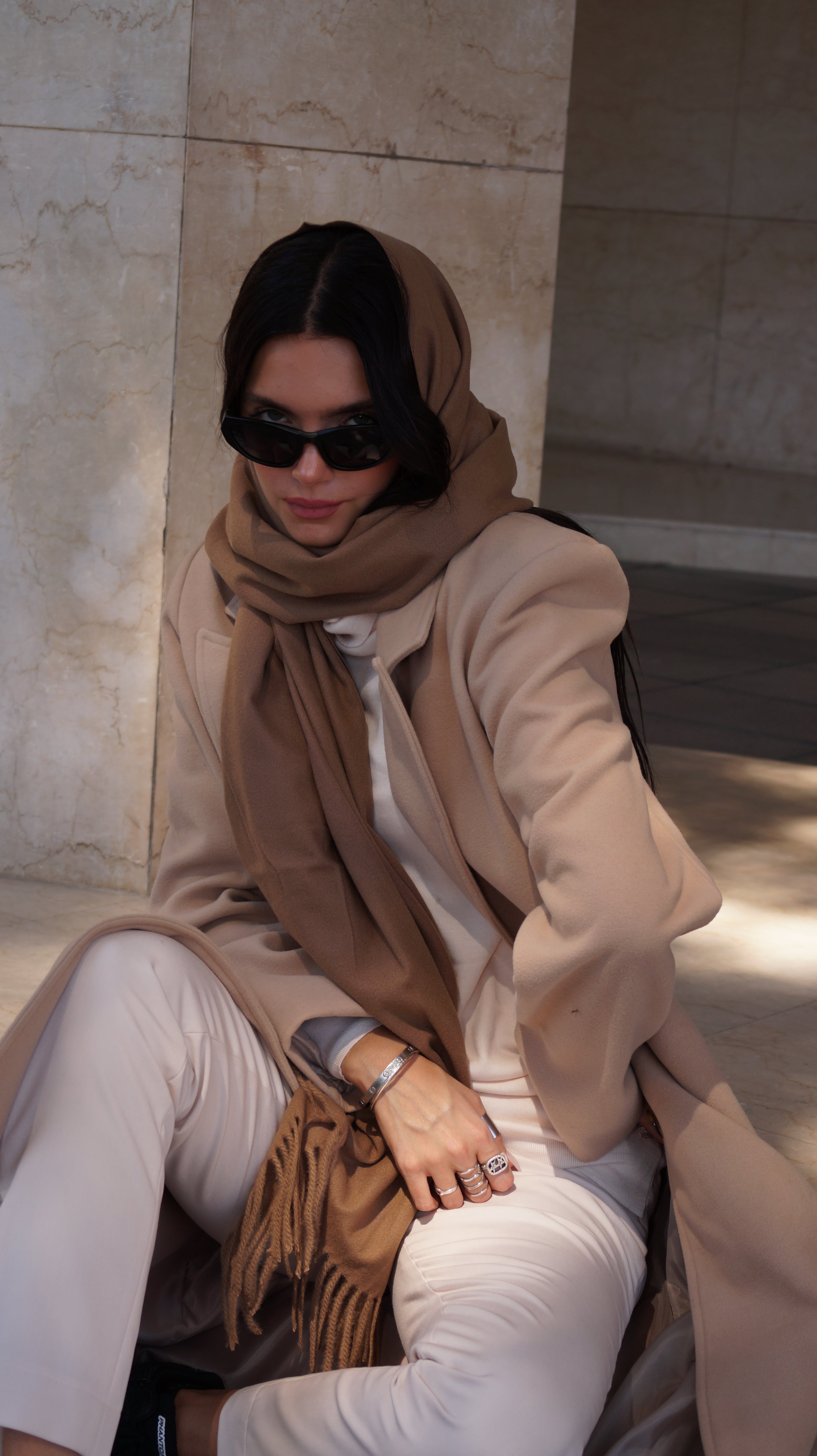 PASHMINA NATIVA MARRÓN