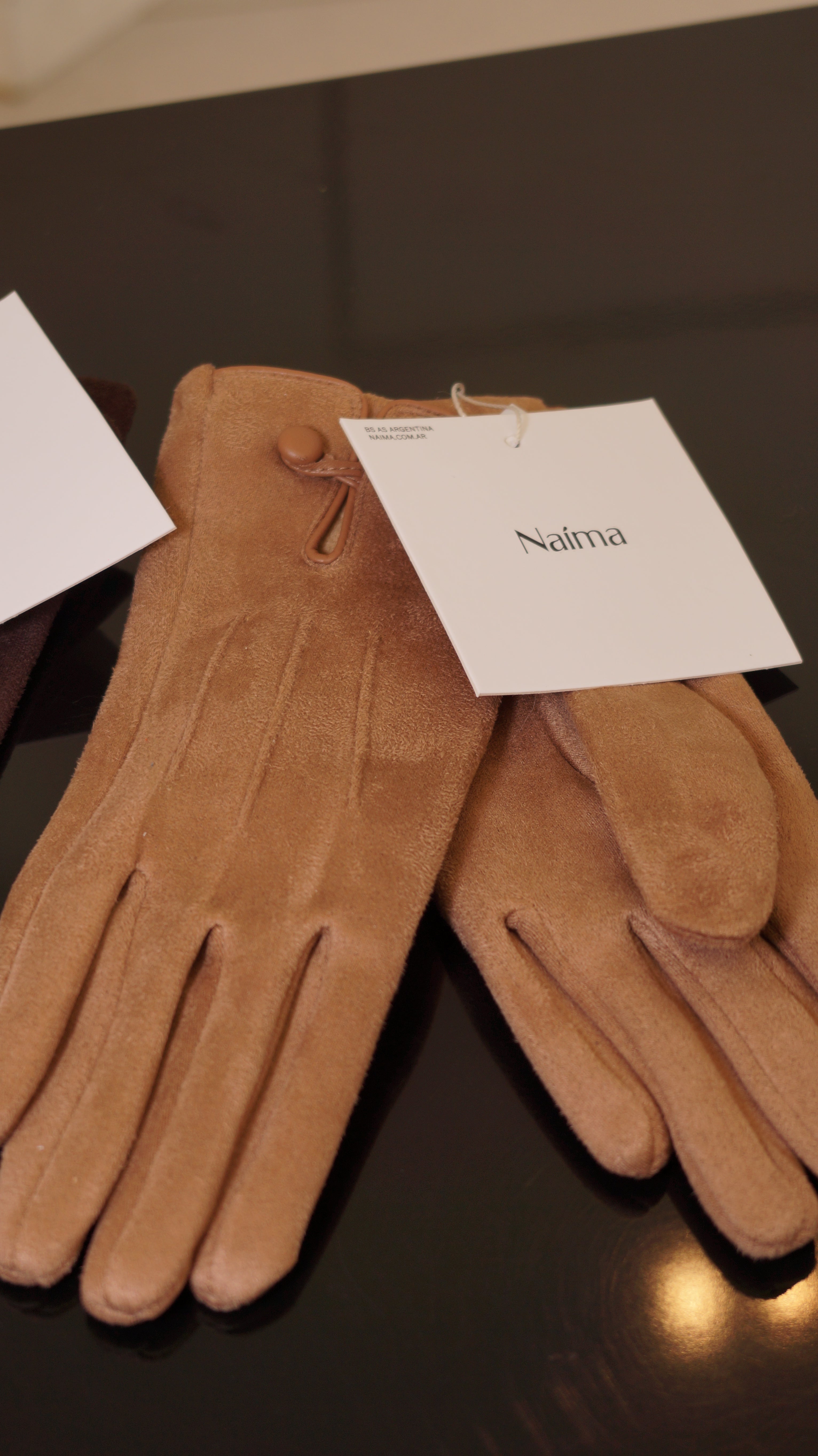 GUANTES MYSTICA BEIGE