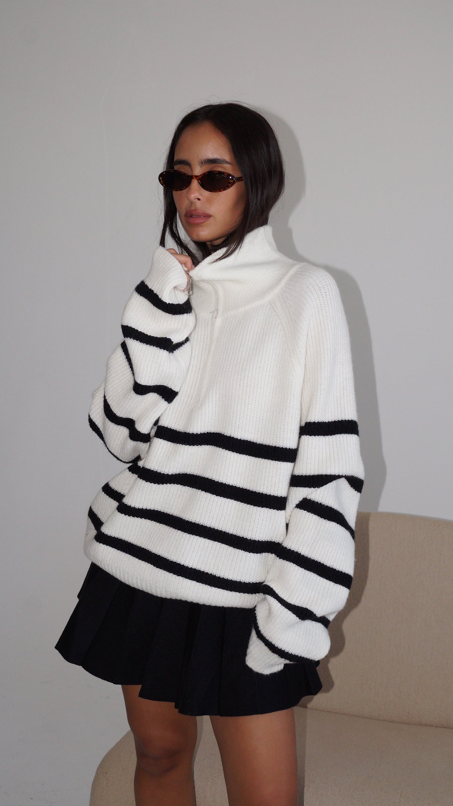 SWEATER BONIE OFF WHITE