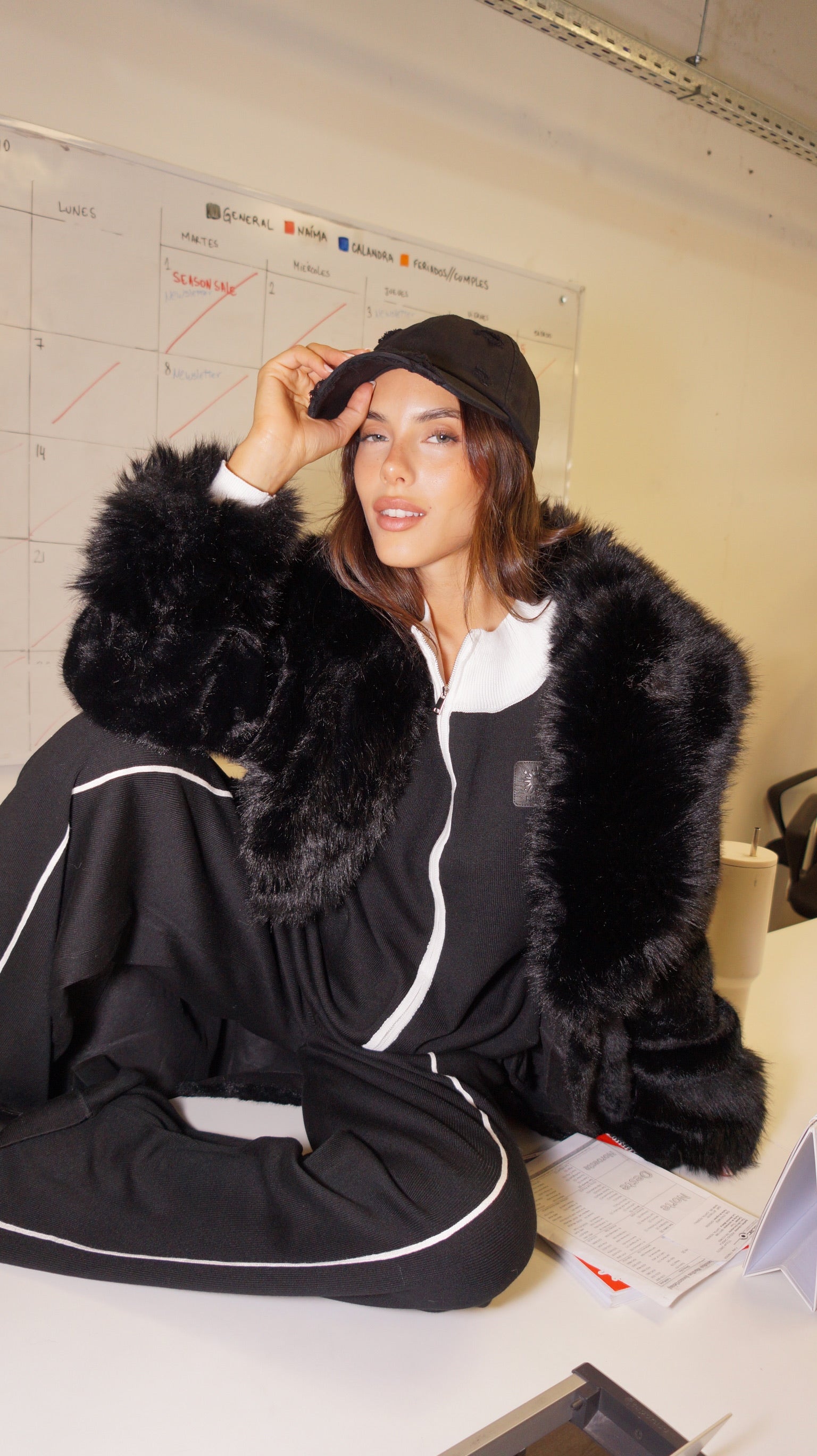 TAPADO STEPHANIE NEGRO