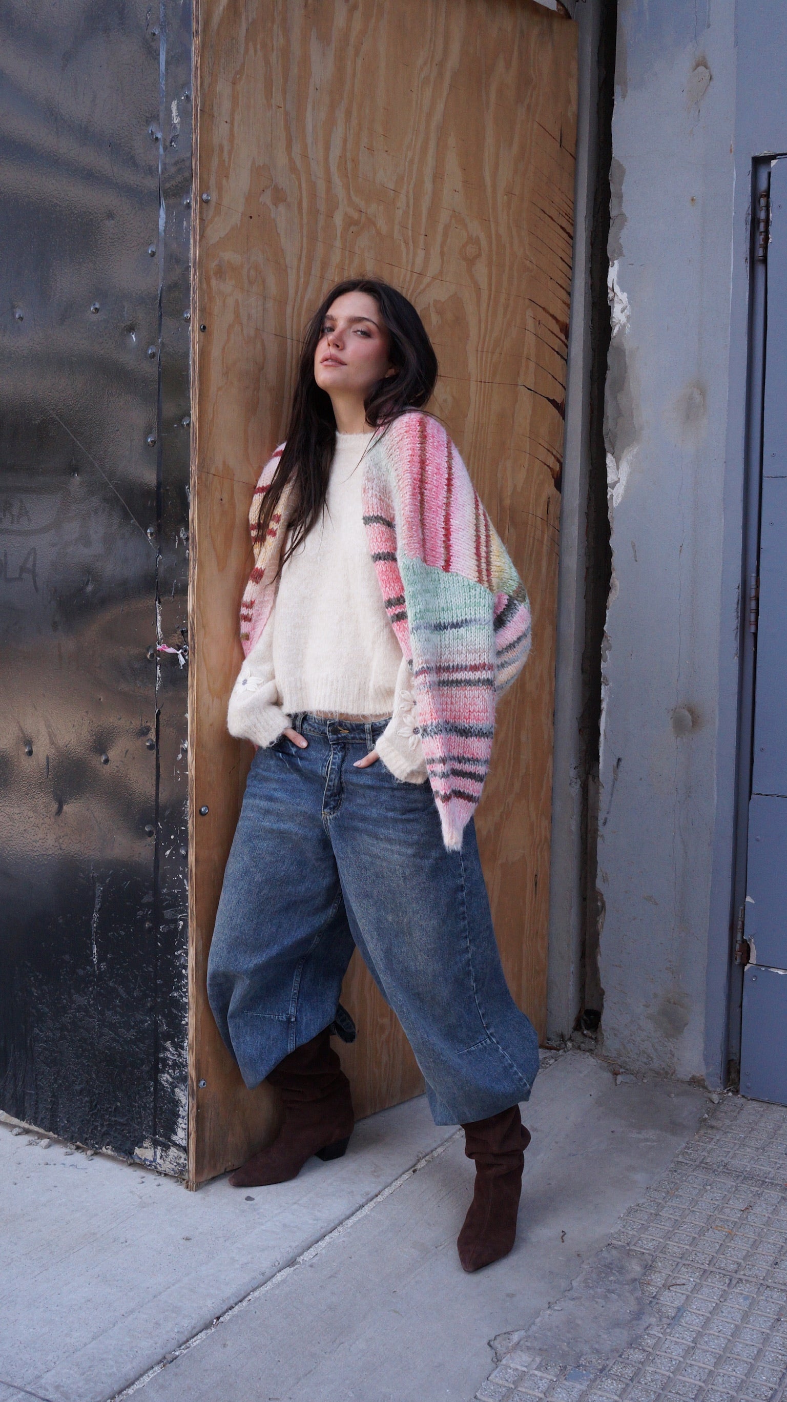 CARDIGAN RAINBOW