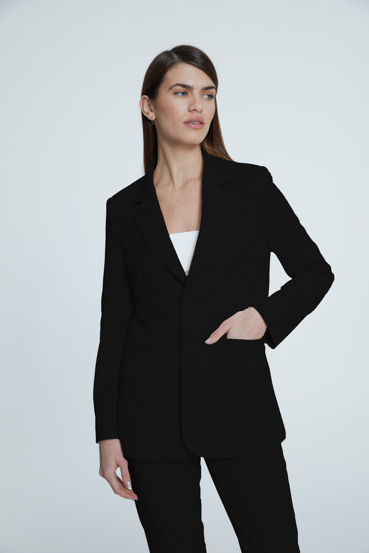 BLAZER MANDRA NEGRO