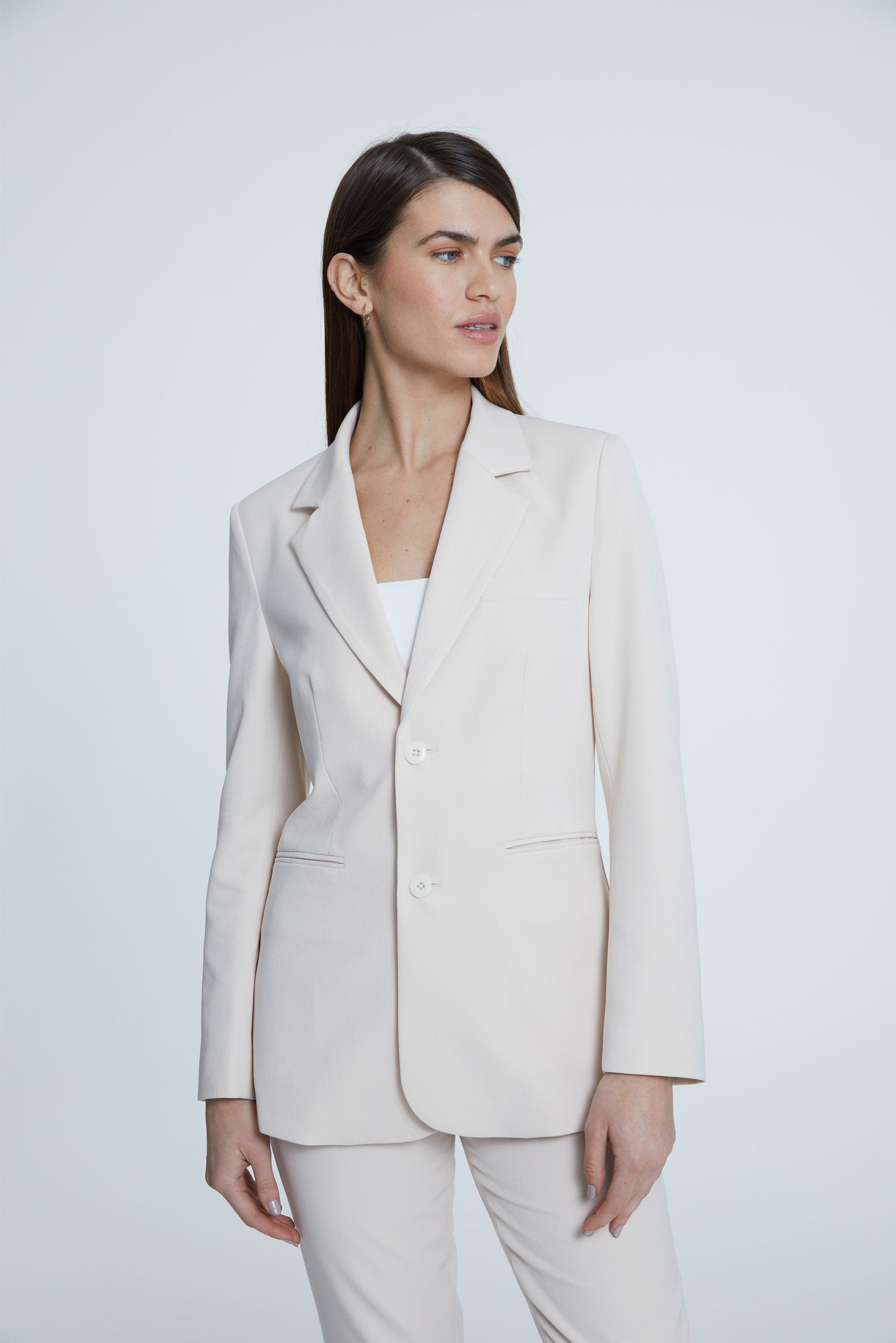 BLAZER MANDRA OFF NUDE
