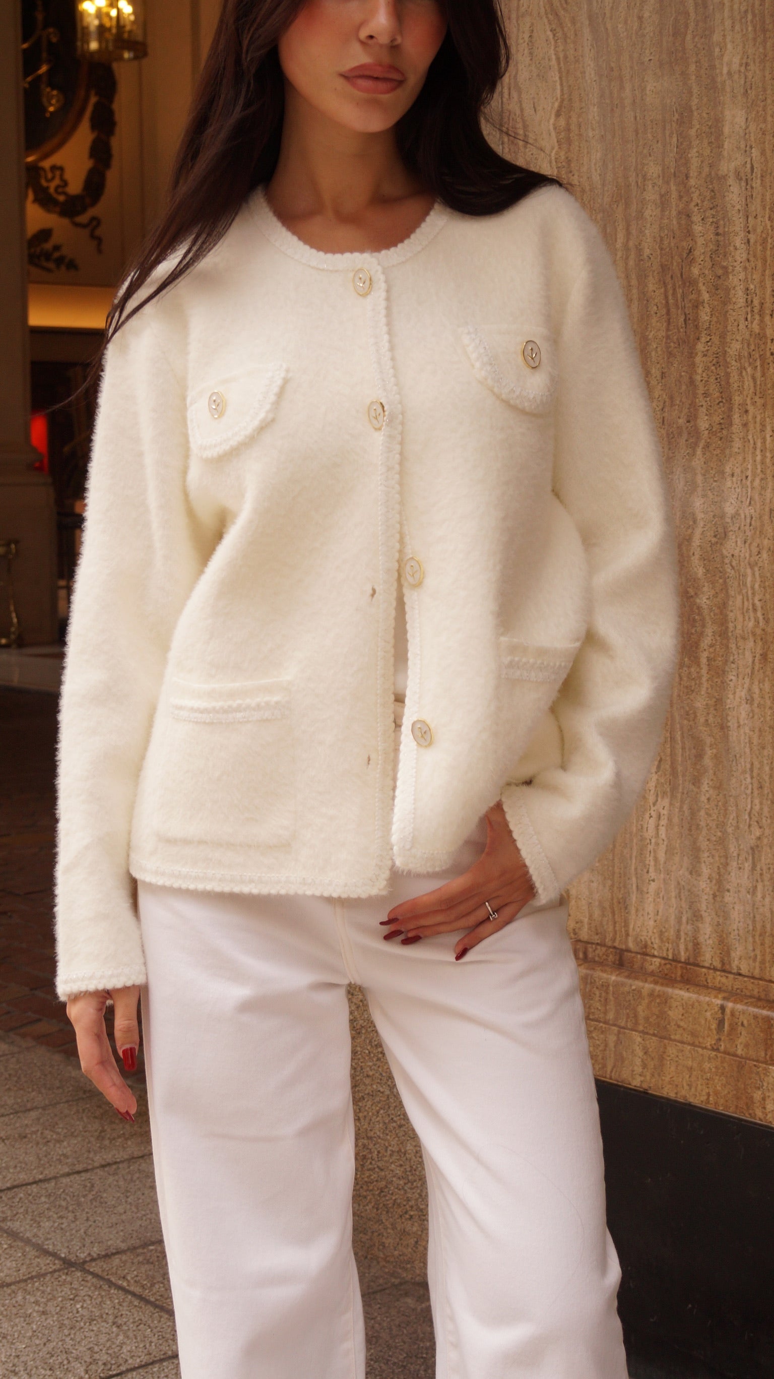 CARDIGAN ROSE