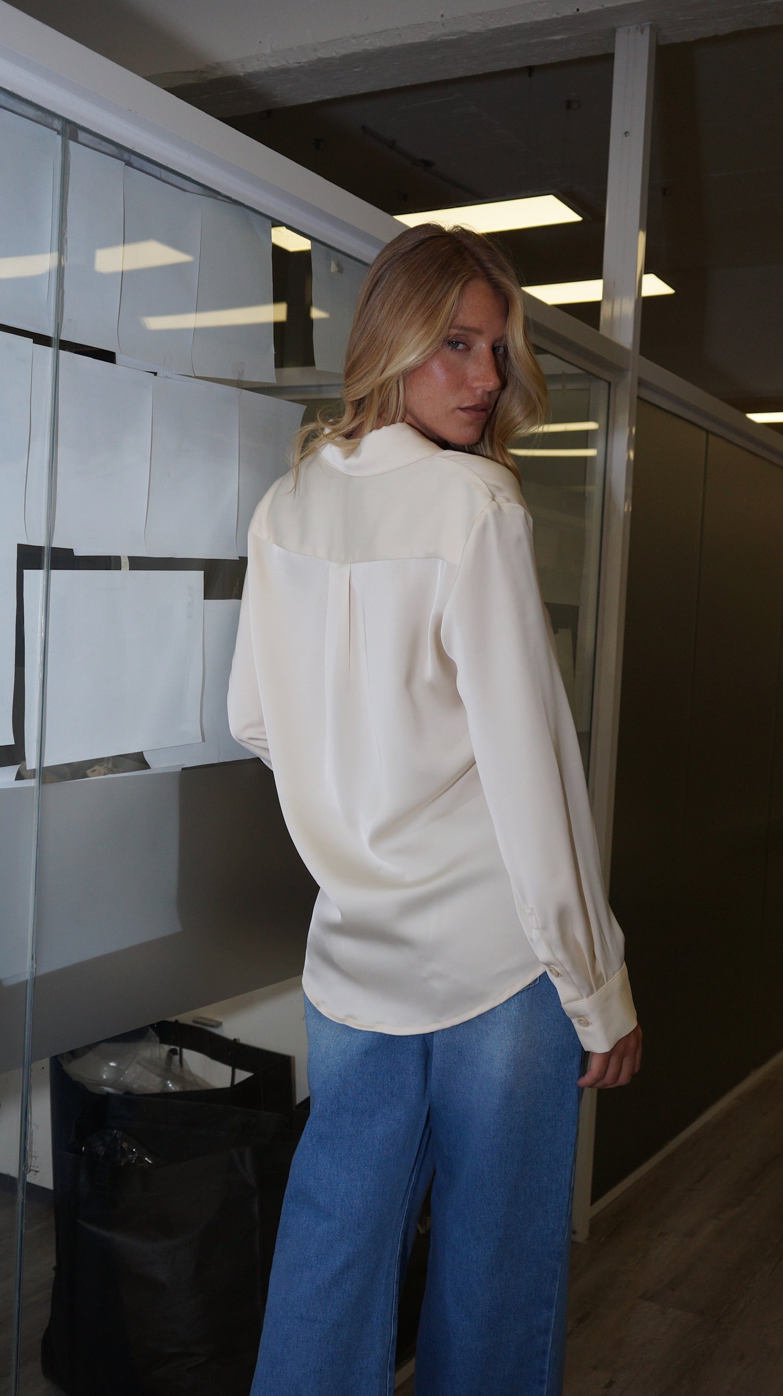 CAMISA AMY OFF WHITE