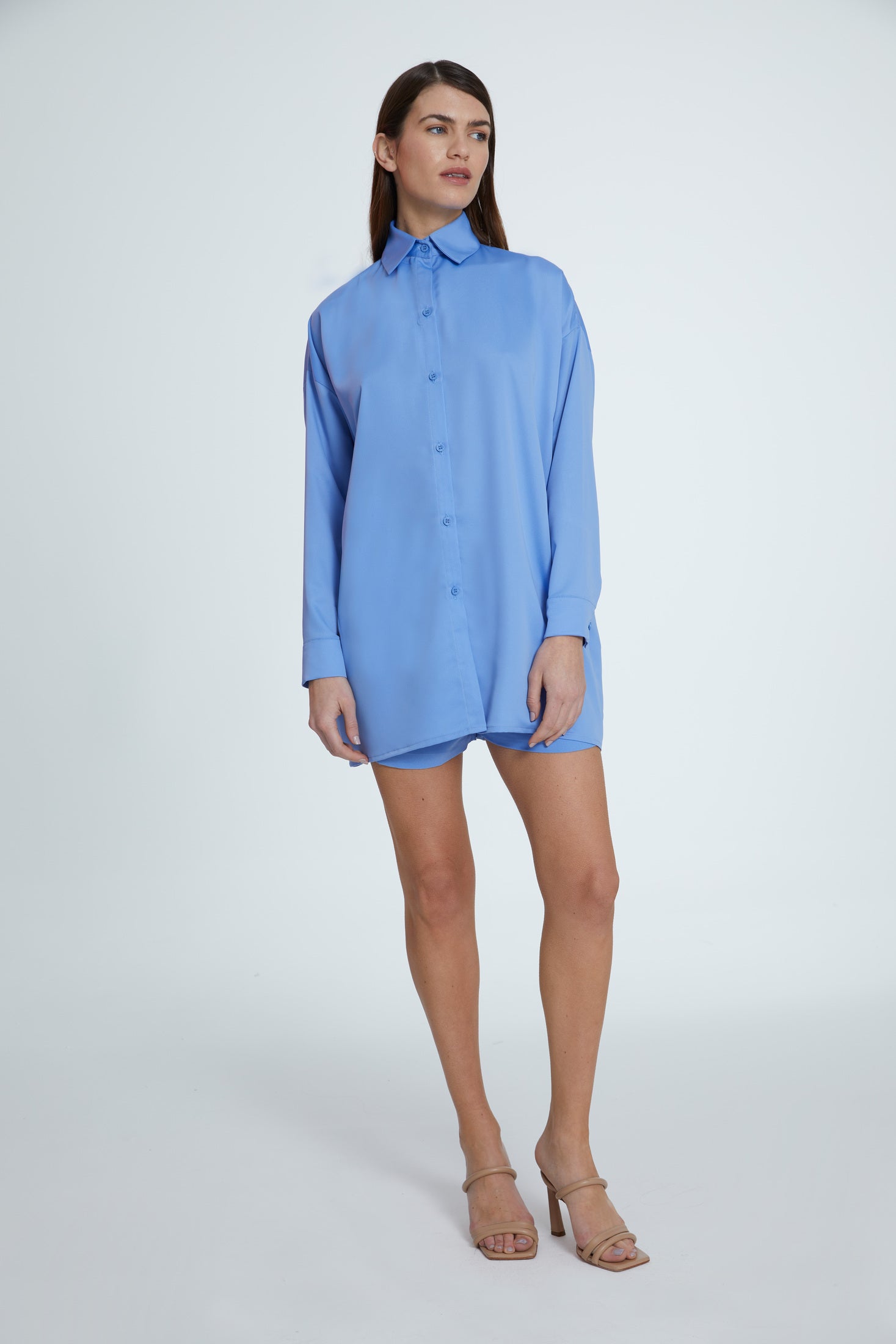 CAMISA LYRIS CELESTE
