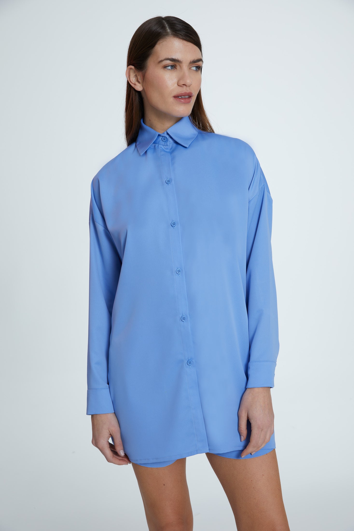 CAMISA LYRIS CELESTE