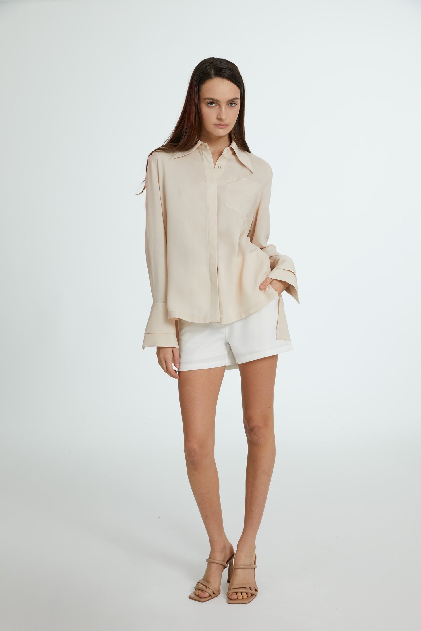 CAMISA REA CAMEL