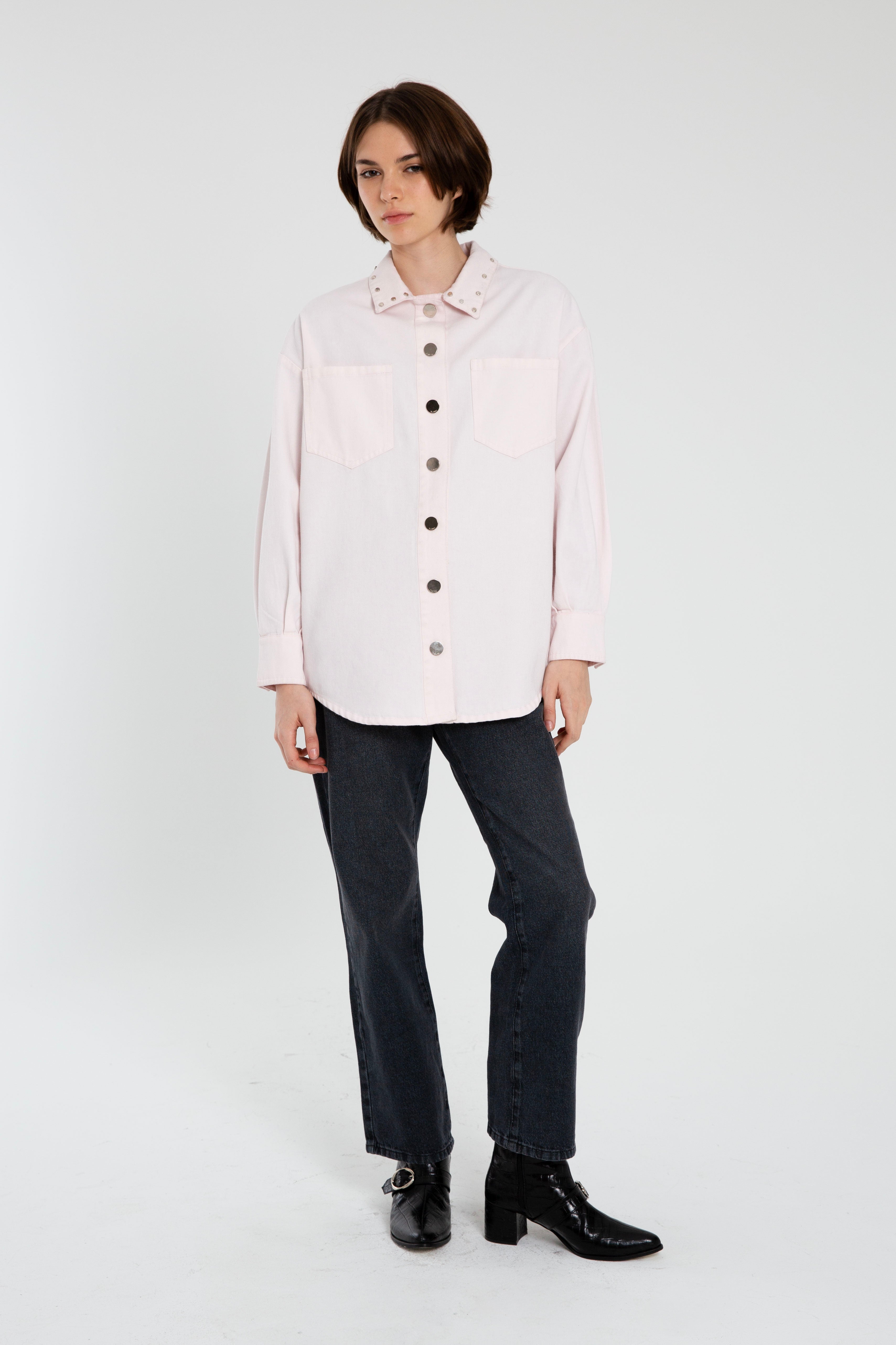 CAMISA SUTTON ROSA