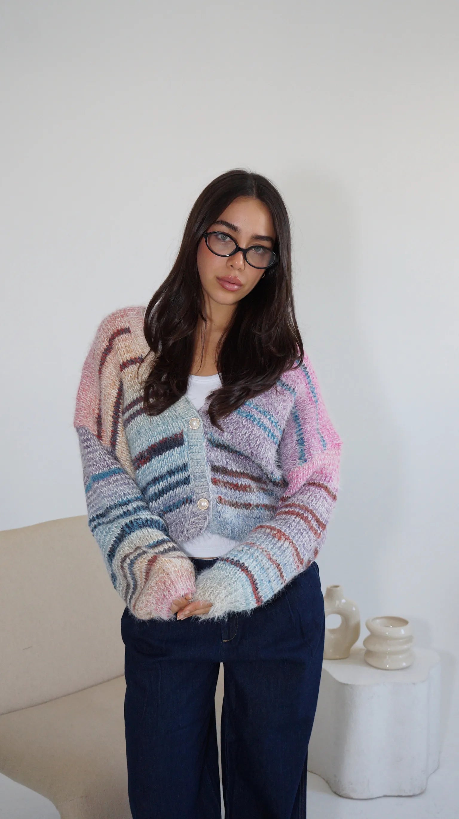 CARDIGAN RAINBOW