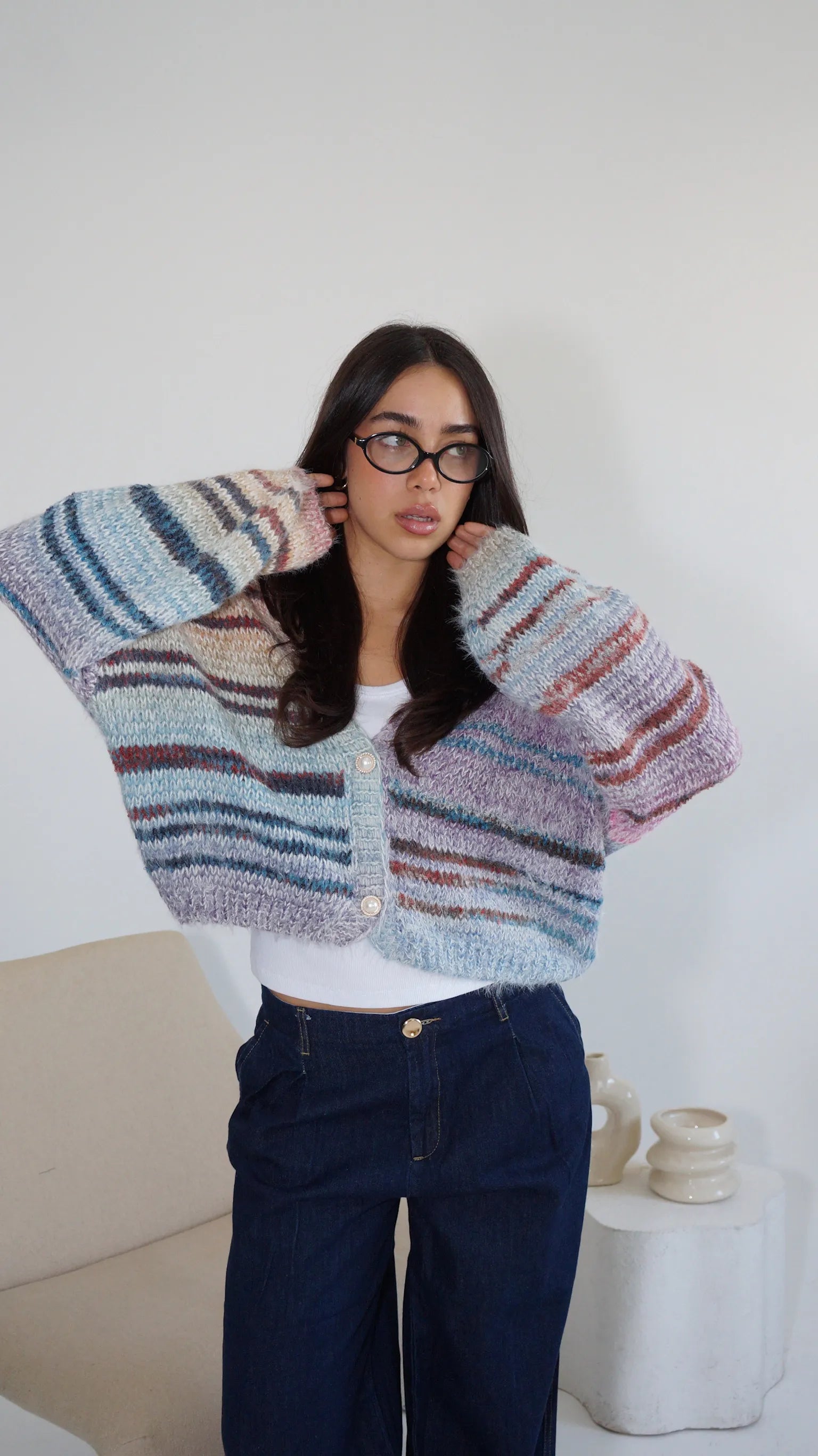 CARDIGAN RAINBOW