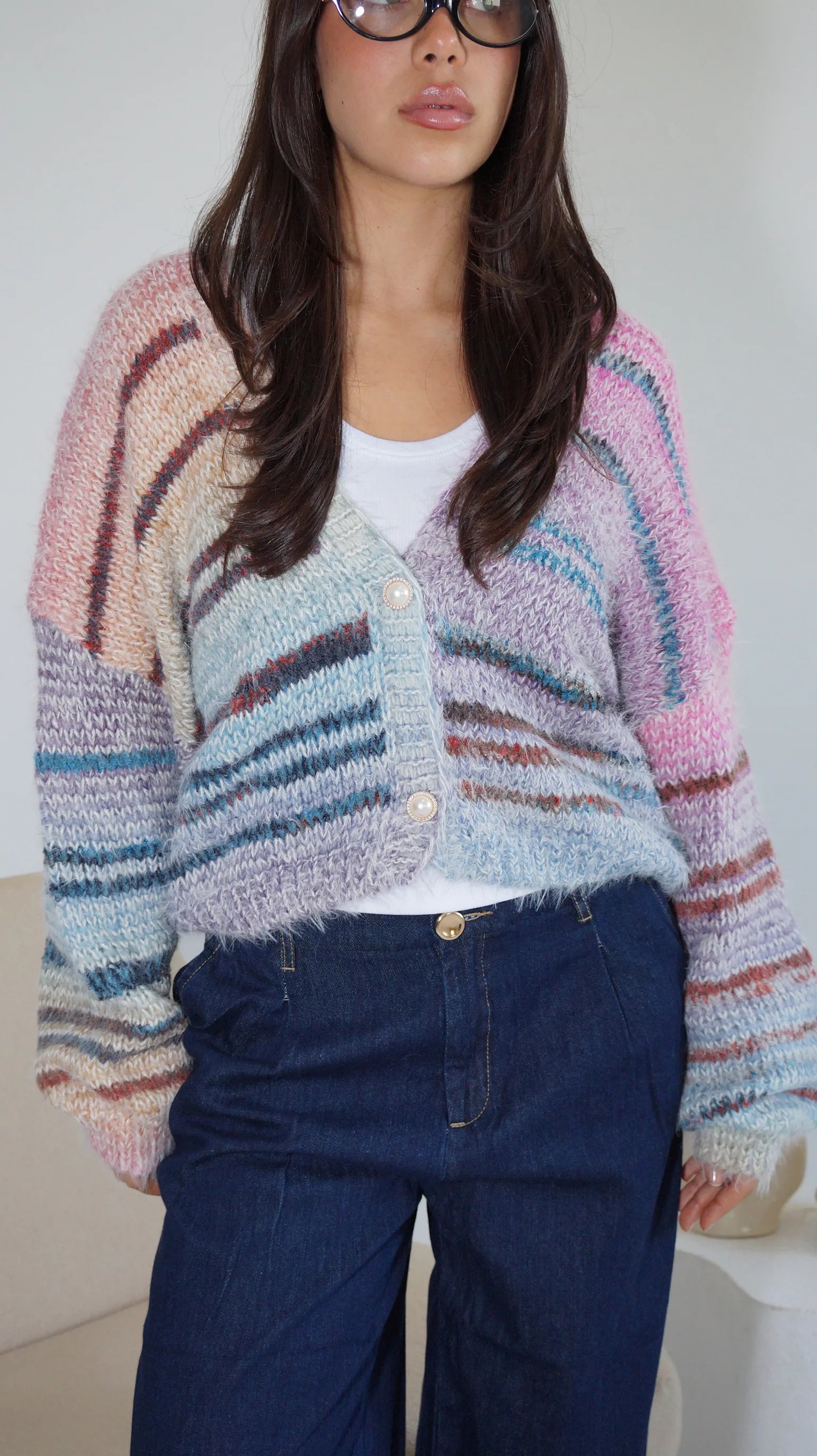 CARDIGAN RAINBOW