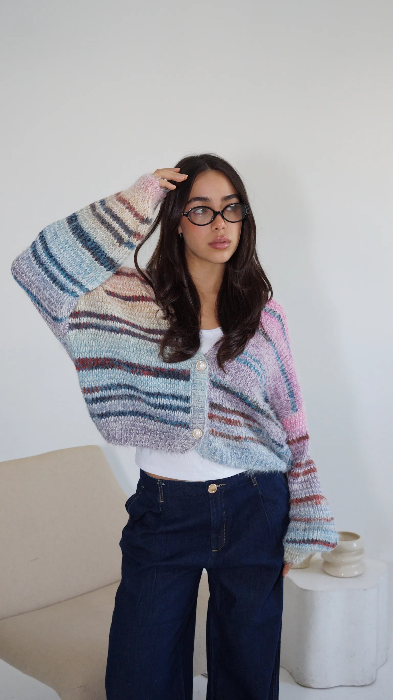 CARDIGAN RAINBOW