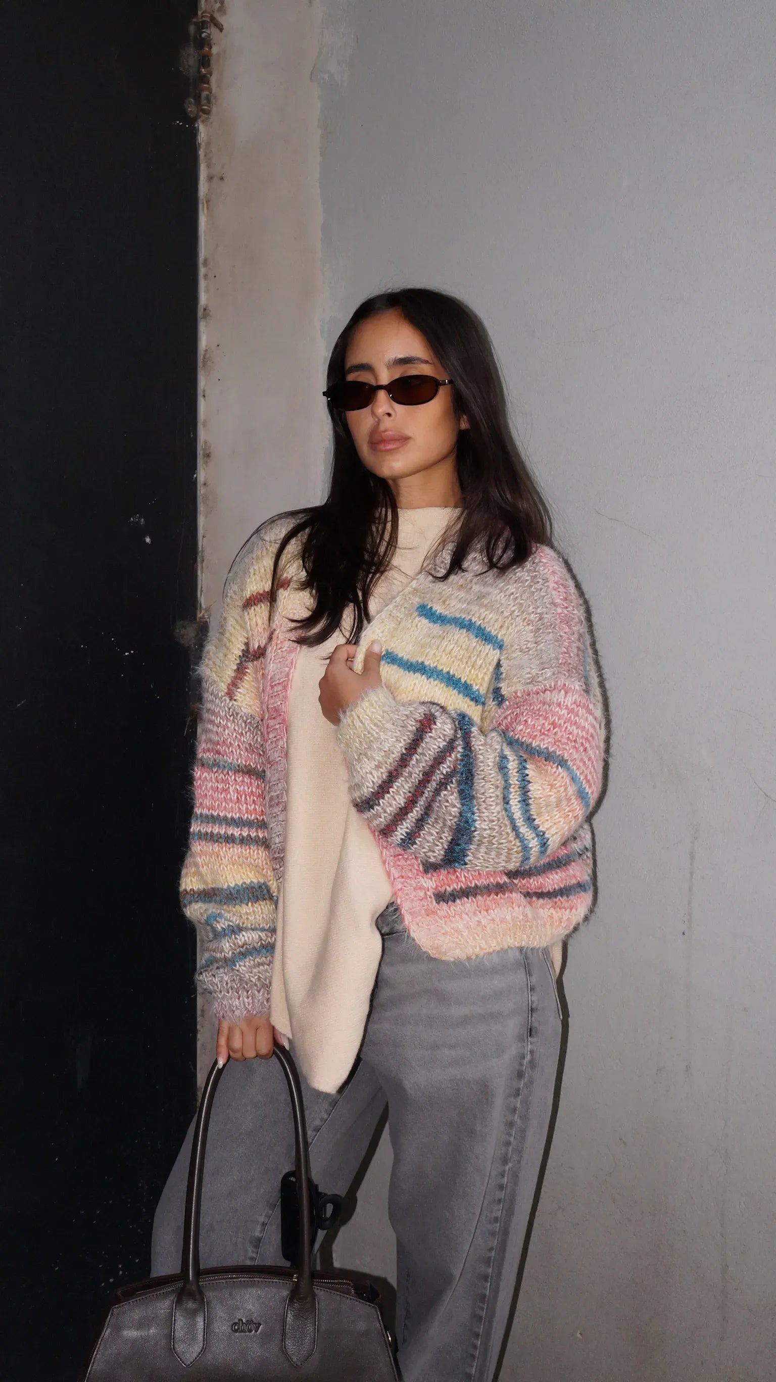CARDIGAN RAINBOW