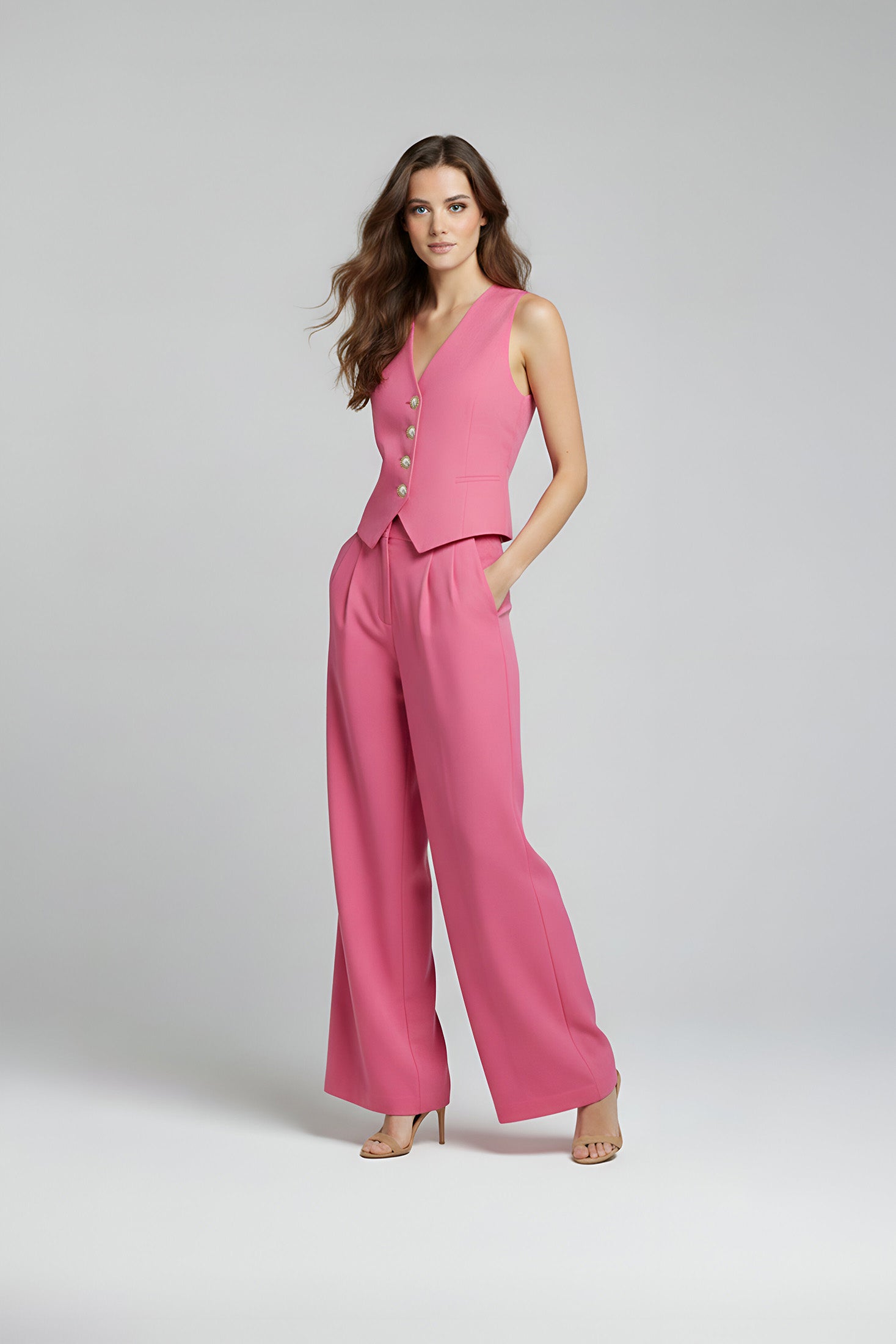 CHALECO MELISSE FUCSIA