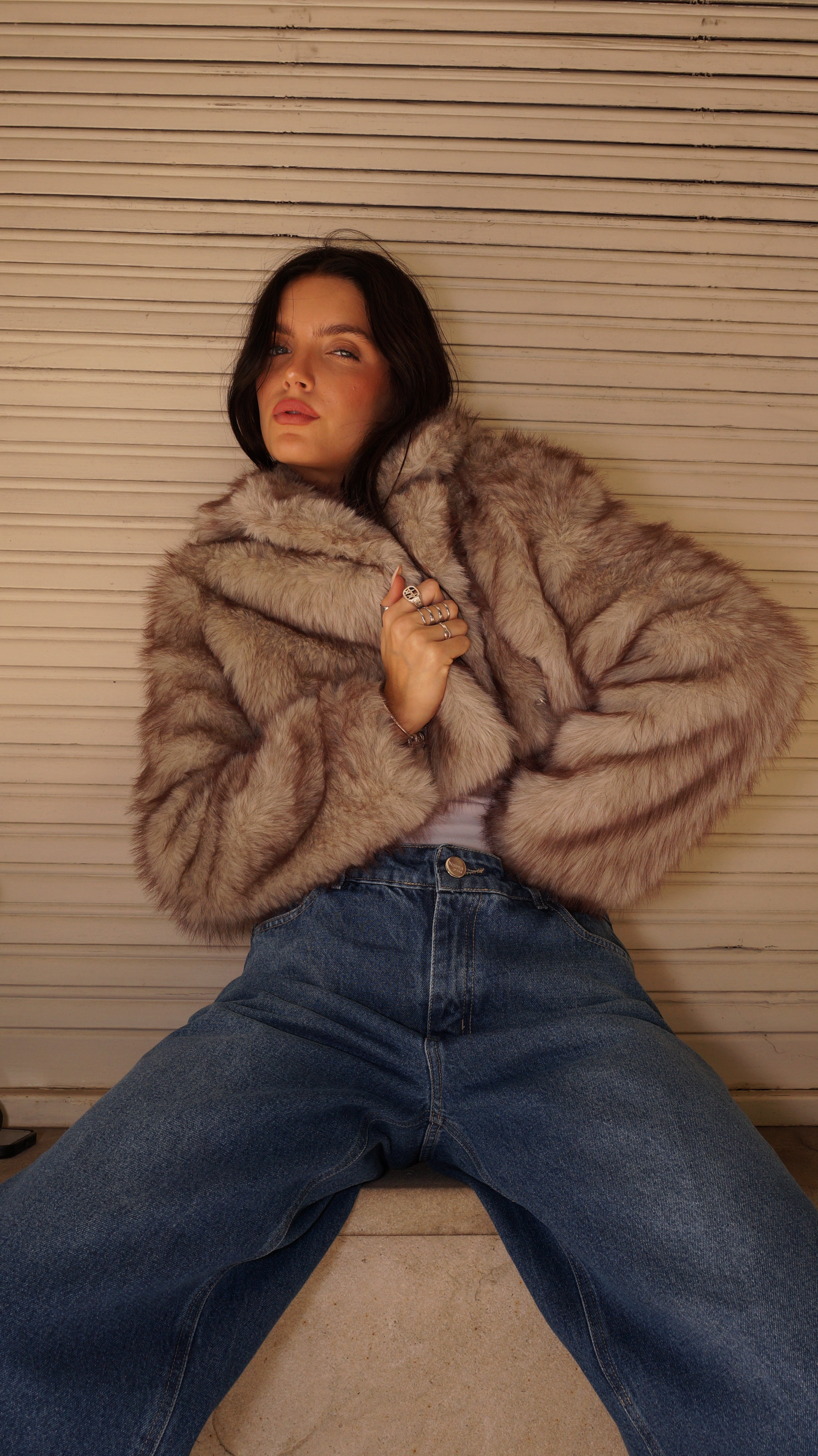 CHAQUETA COZZY VISÓN