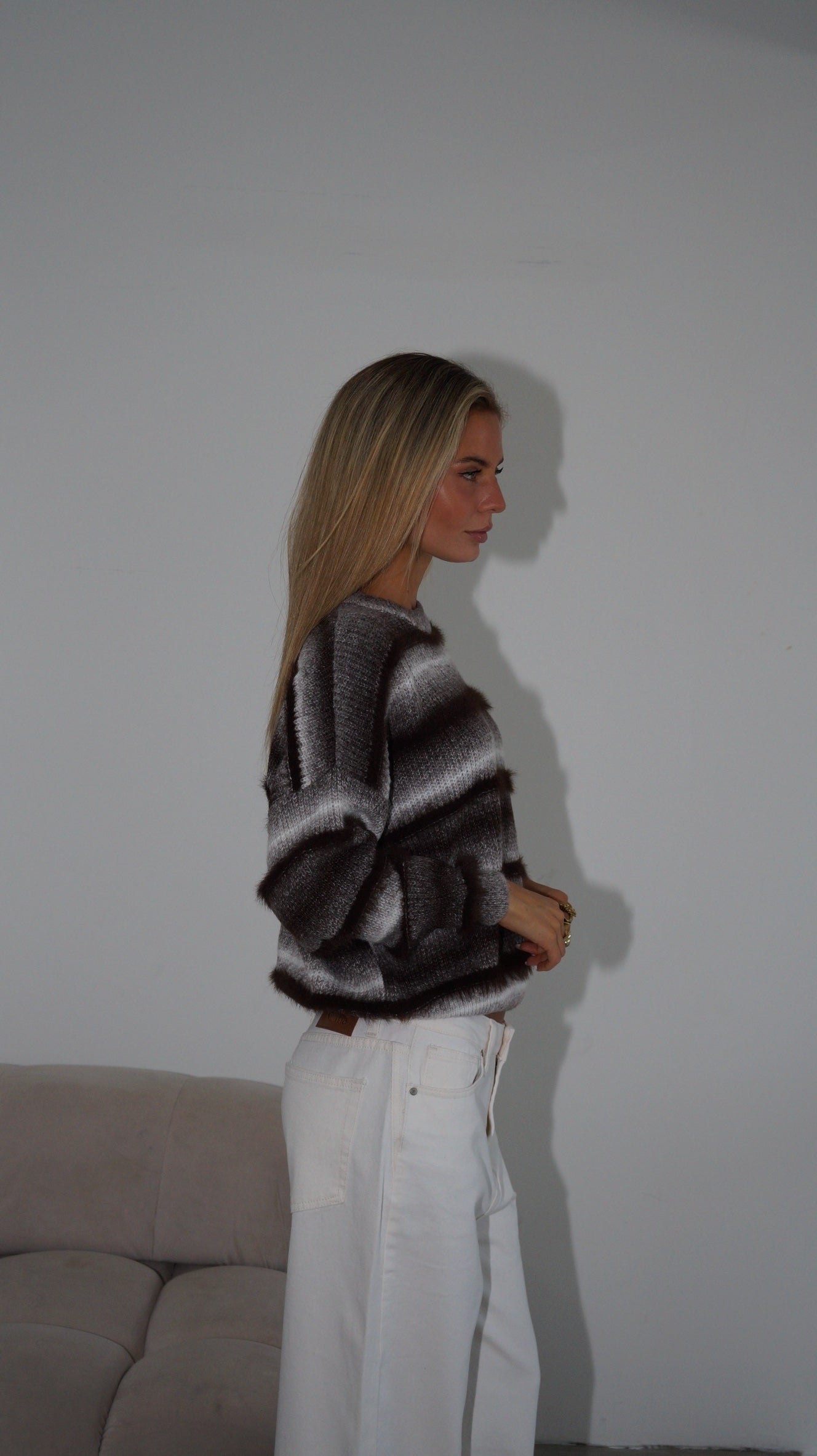 SWEATER NORTH MARRÓN