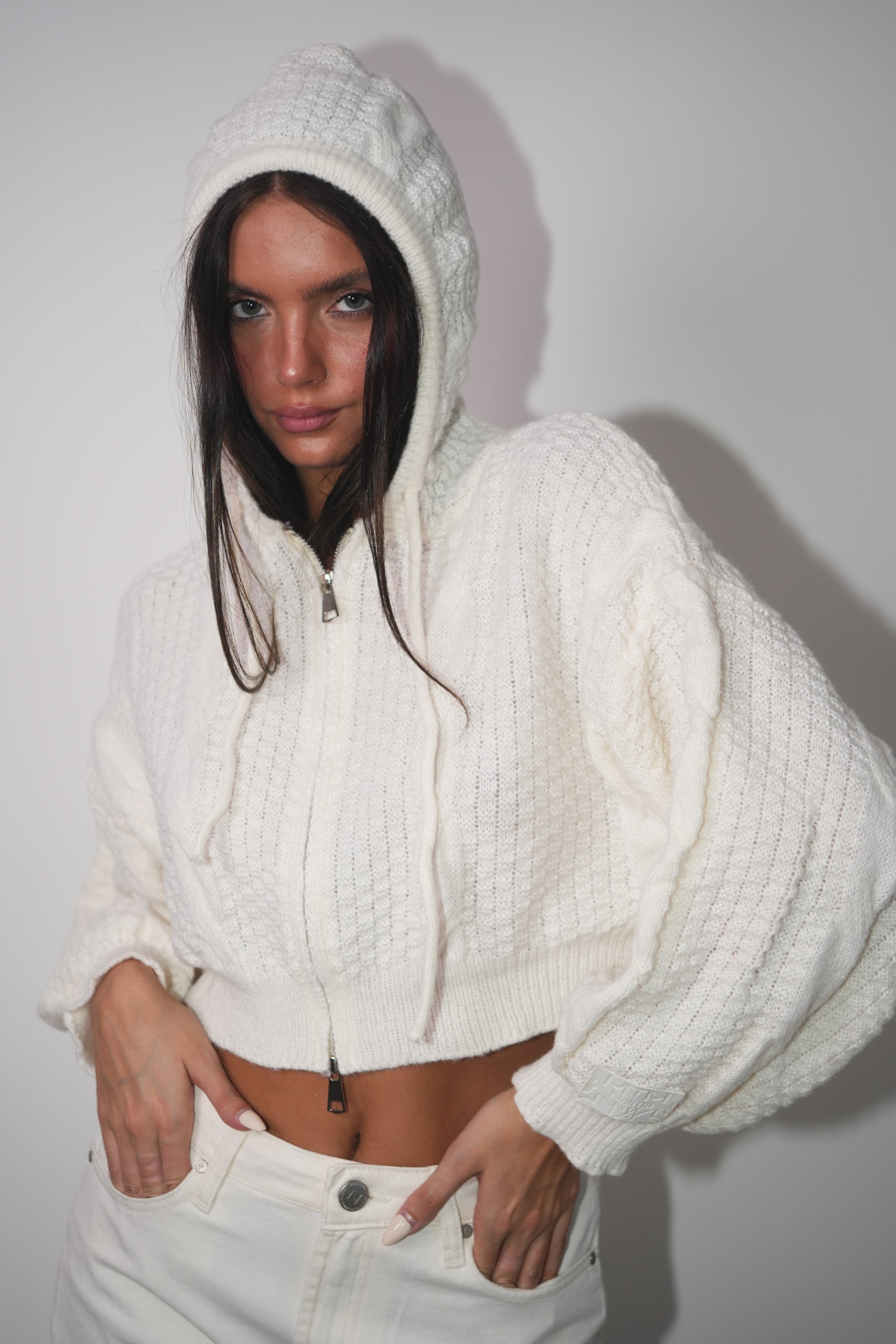 CARDIGAN BOLTON OFF WHITE