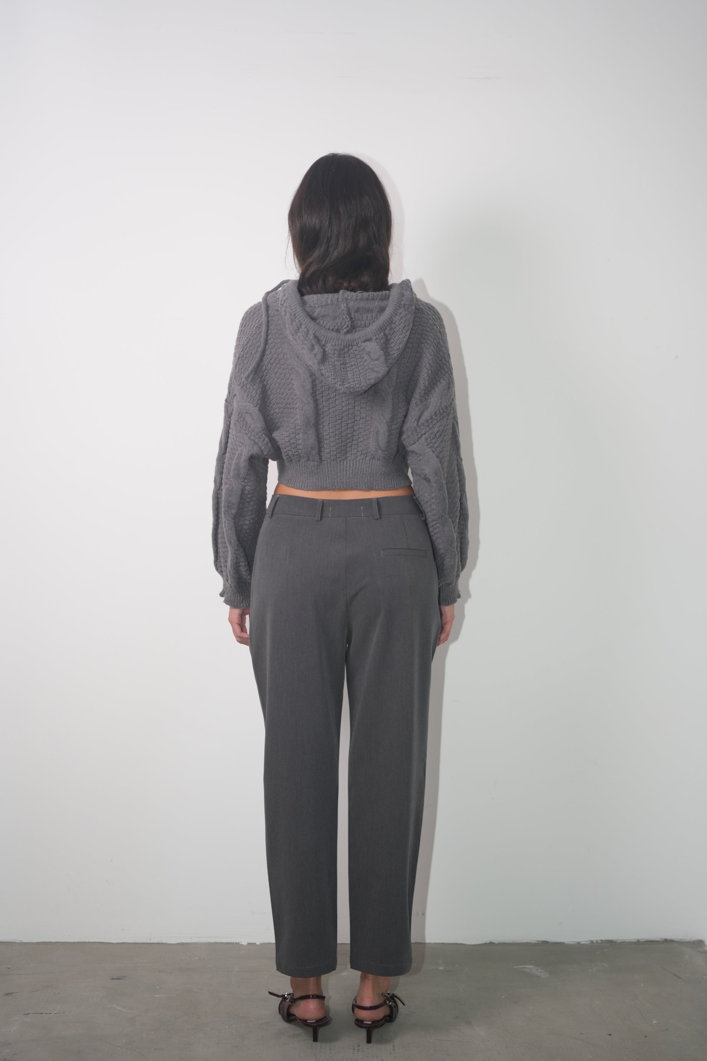 CARDIGAN BOLTON GRIS