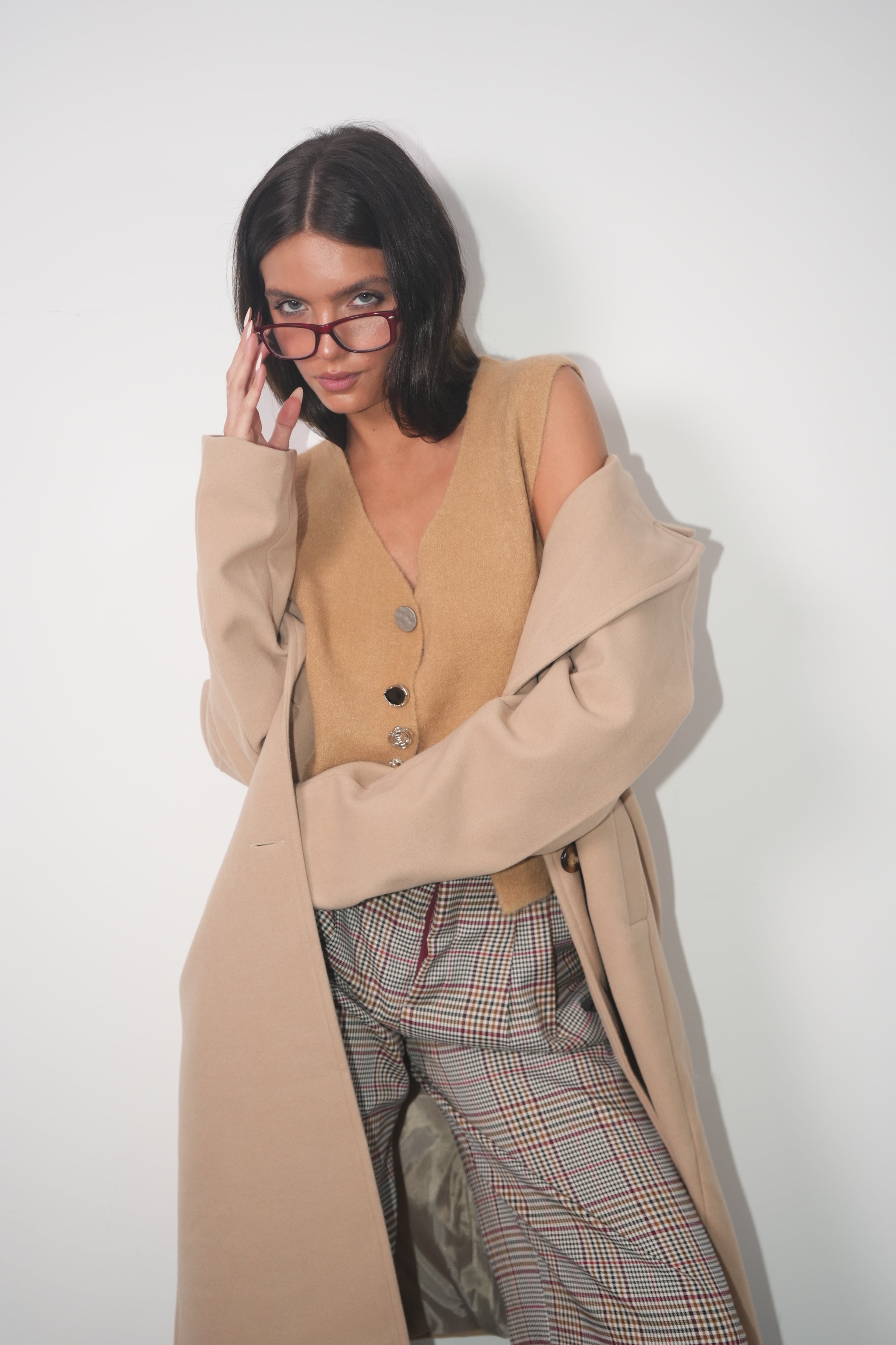 CHALECO TYRELL CAMEL